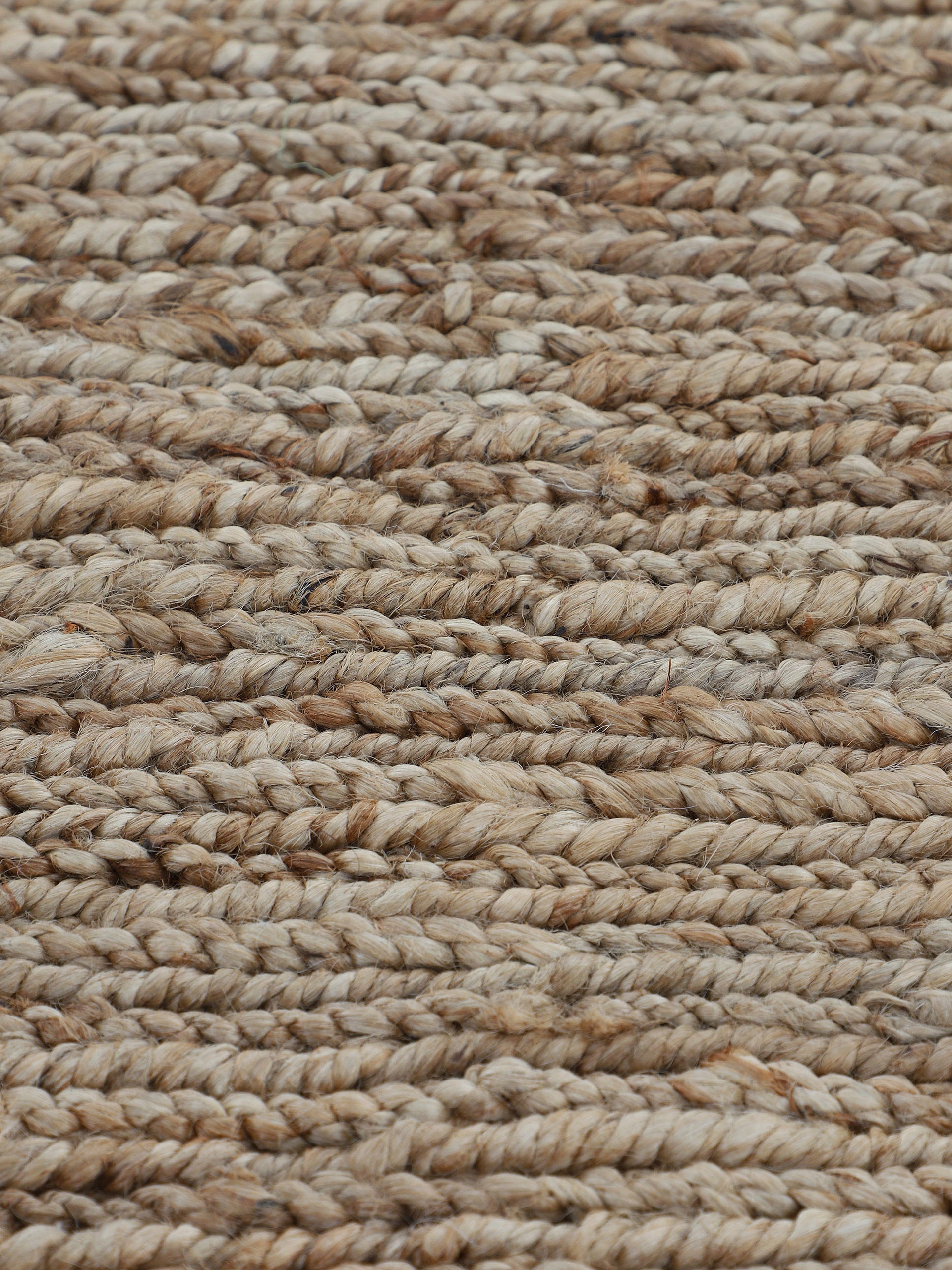 carpetfine Teppich »Nala Juteteppich«, rund, wendbar, aus 100% Jute, in vielen Größen und Formen, quadratisch, rund