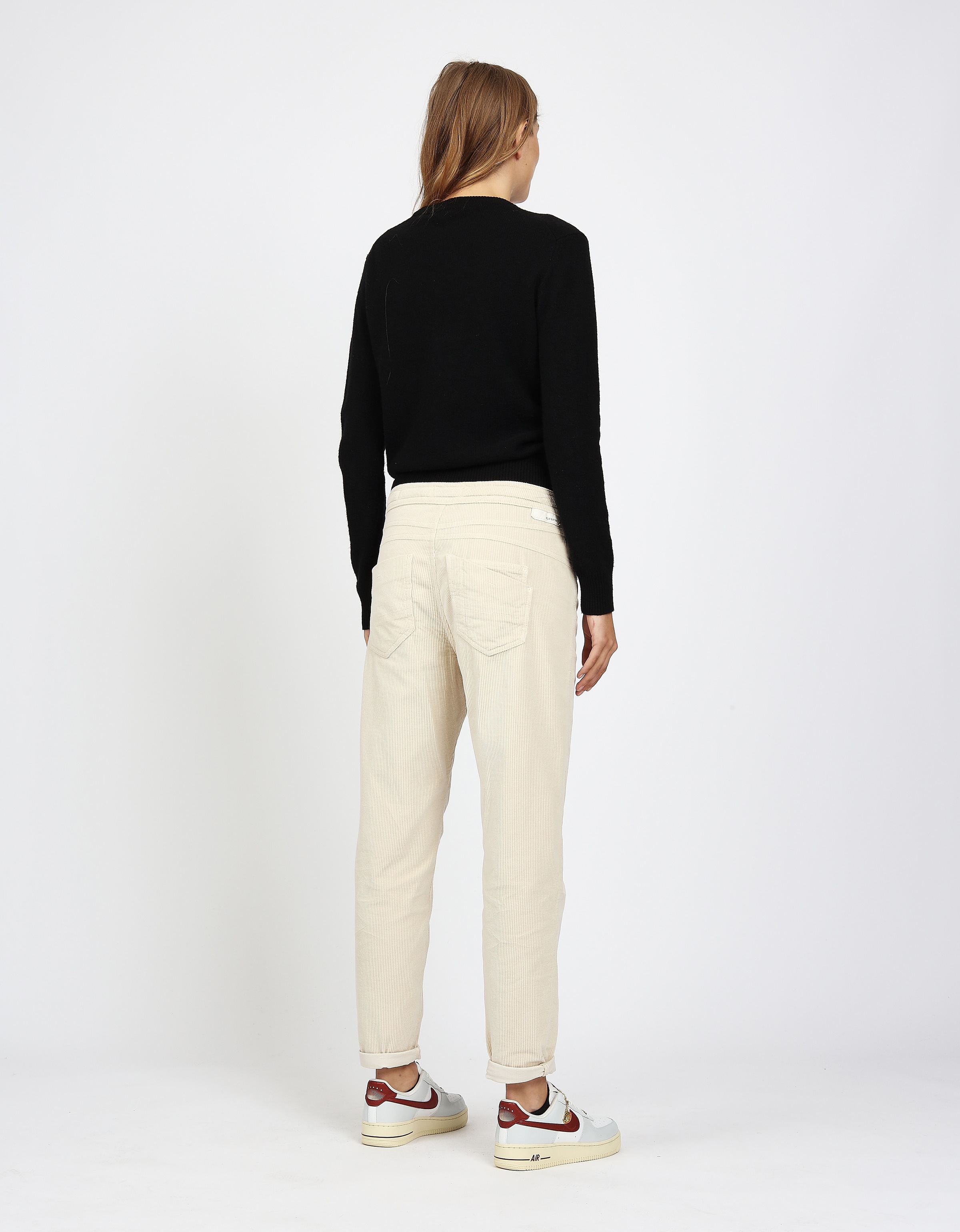 GANG Cordhose »94AMELIE JOGGER«  mit Tunnelzug am Bund