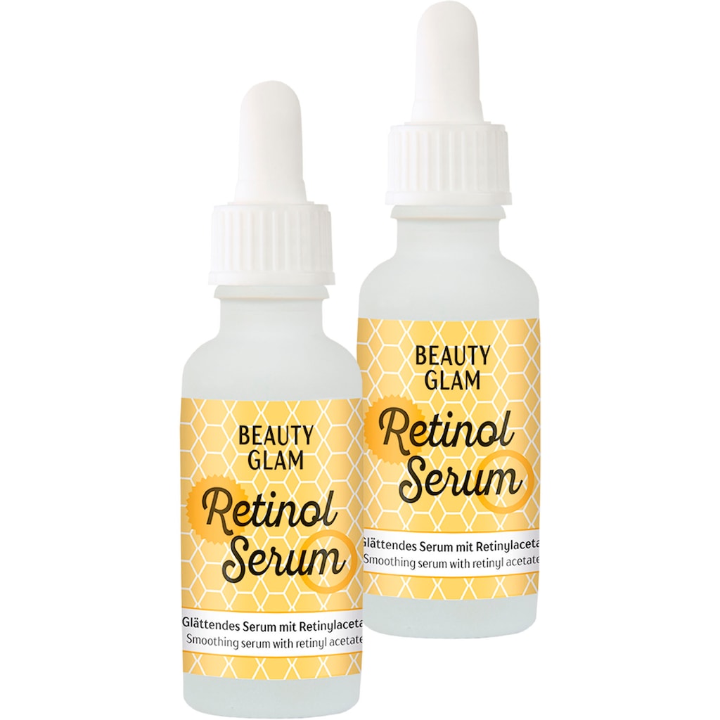 BEAUTY GLAM Gesichtspflege-Set »Retinol Serum«, (2 tlg.)