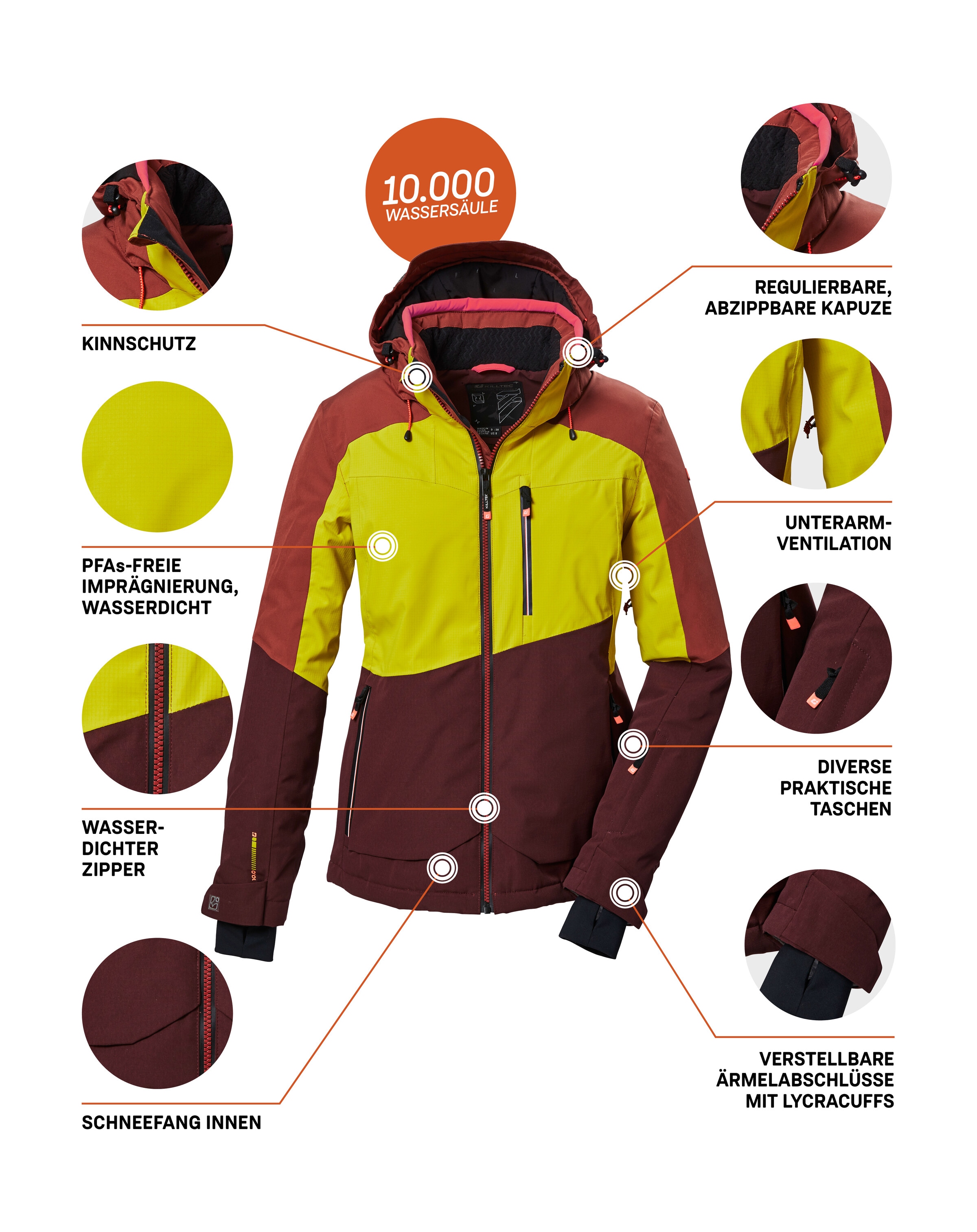 Killtec Skijacke »KSW 37 WMN SKI JCKT«