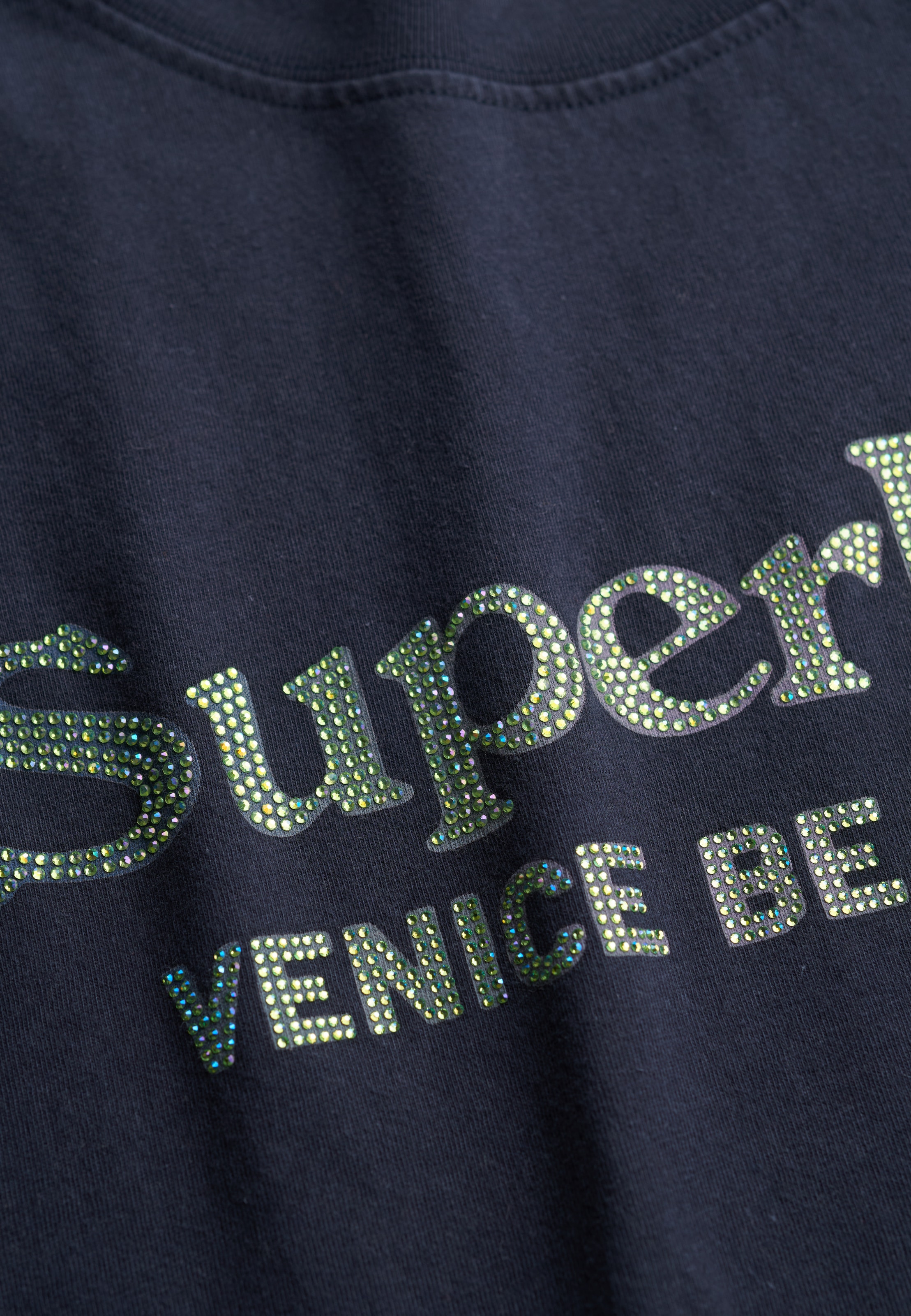 Superdry Kurzarmshirt »VENUE METALLIC RELAXED TEE«