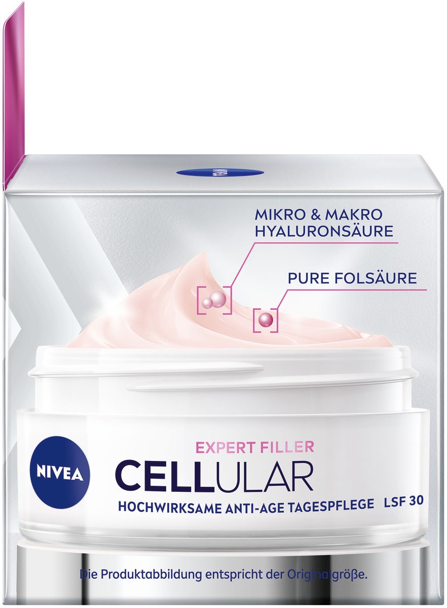 Nivea Tagescreme »CELLULAR Expert Filler Tagespflege LSF 30«