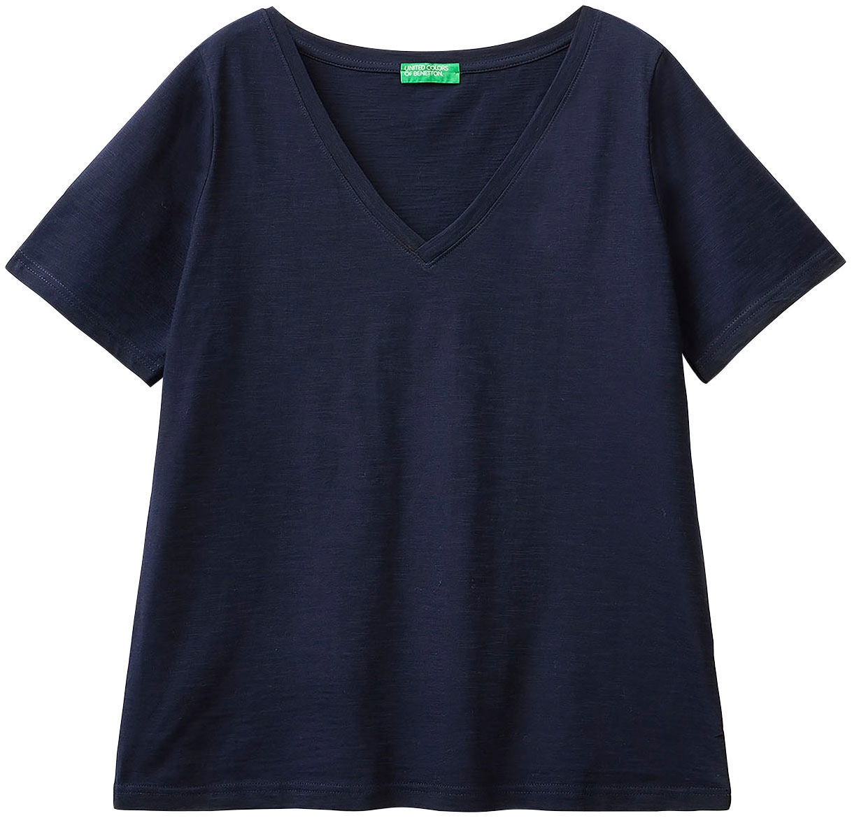 United Colors of Benetton T-Shirt, aus Flammgarnjersey