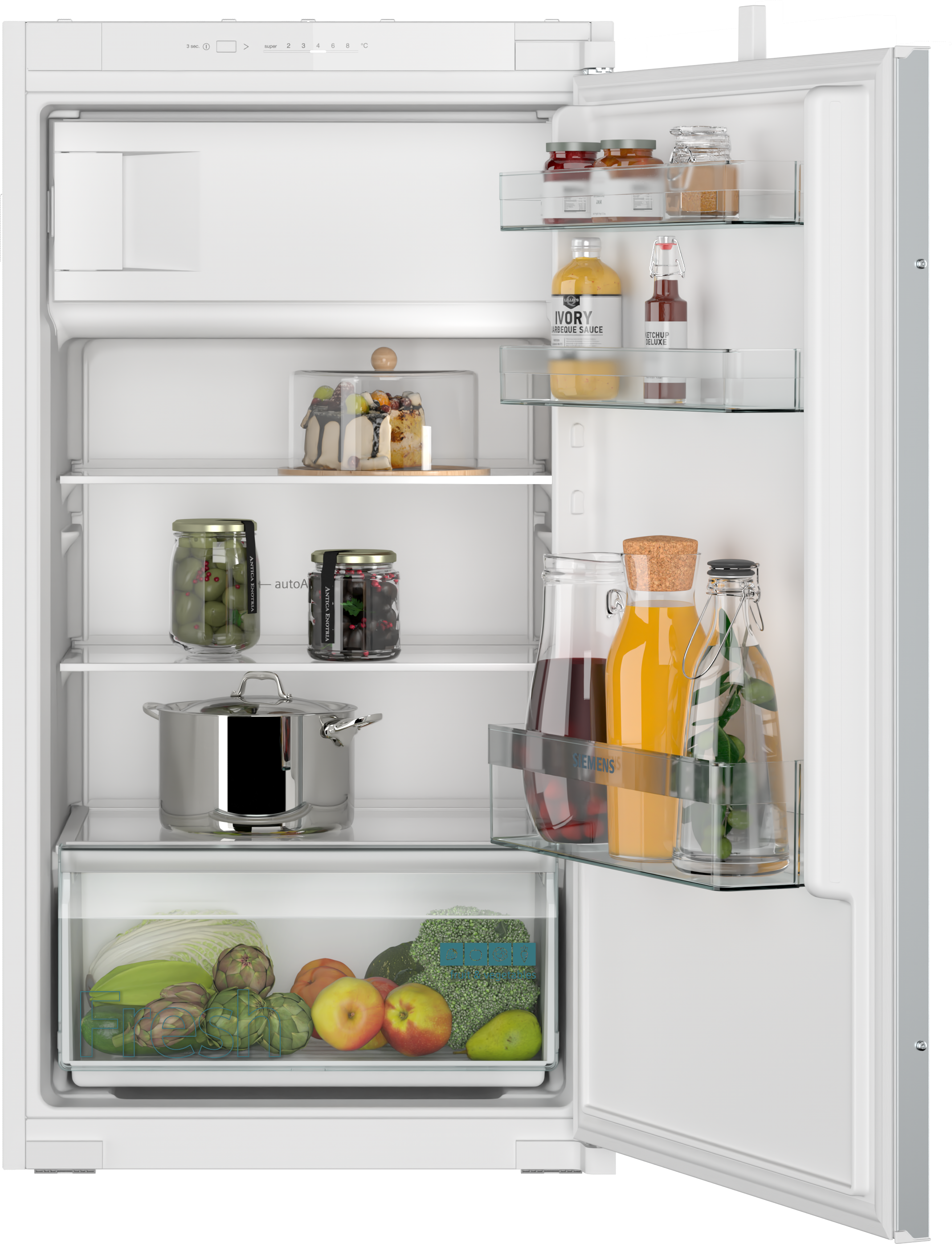 SIEMENS Einbaukühlschrank iQ100 "KI32LNSE0" 102,1 cm hoch 54,1 cm breit