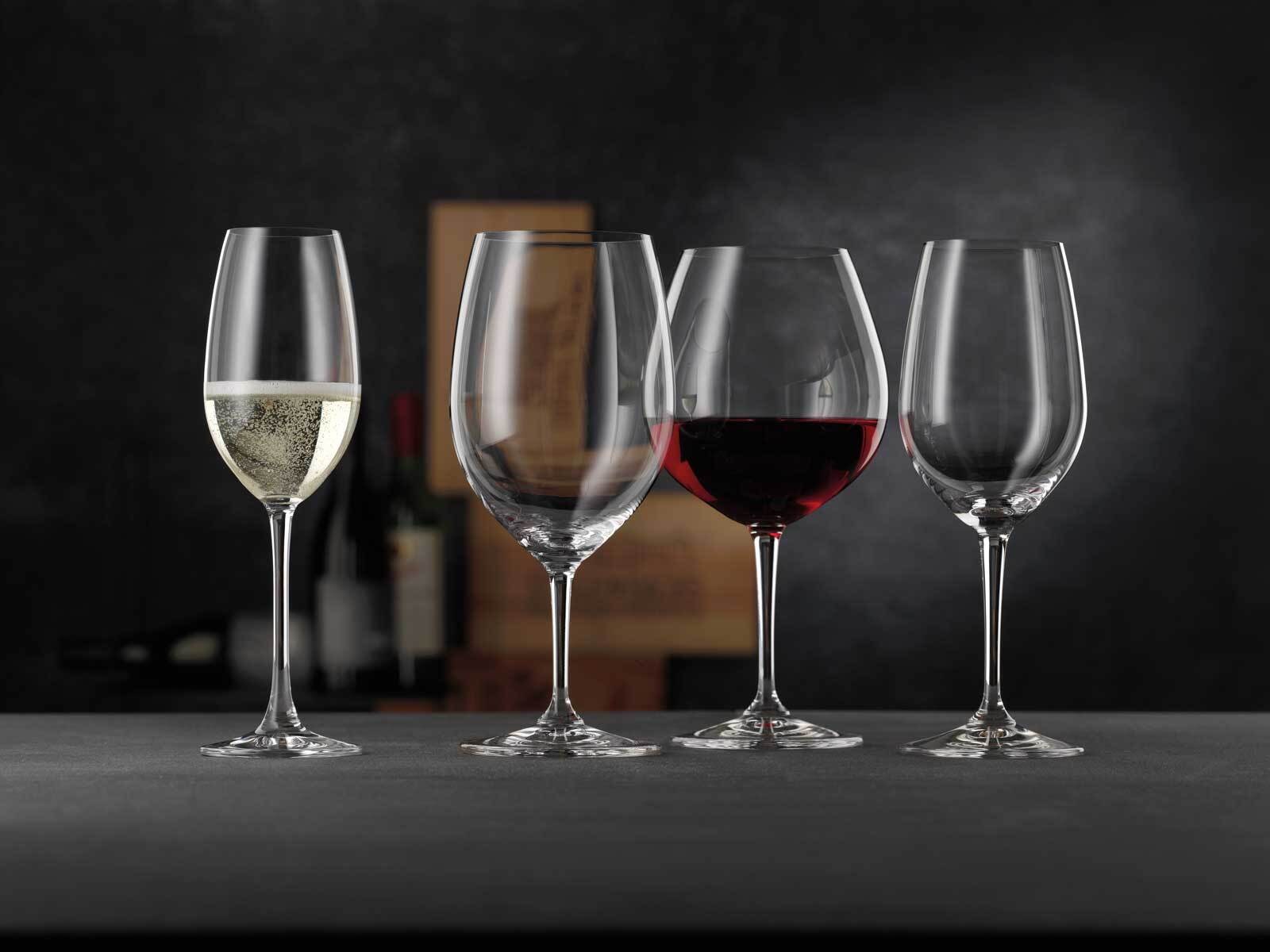 Nachtmann Rotweinglas »Bordeauxgläser ViVino 610 ml 4er Set transparent«