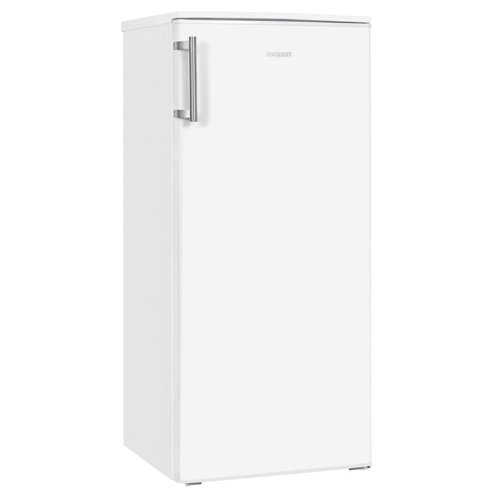 exquisit Kühlschrank »KS185-3-H-040F«, KS185-3-H-040F weiss, 122 cm hoch, 55 cm breit, 190 L Volumen