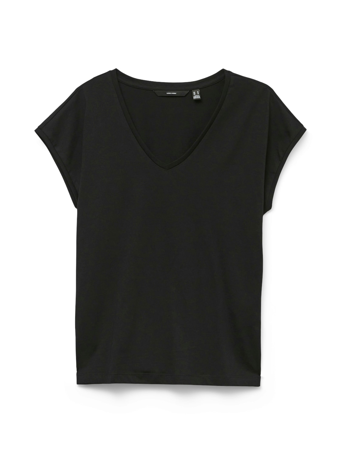 Vero Moda Kurzarmshirt »VMLUNA SS V-NECK TEE JRS NOOS«