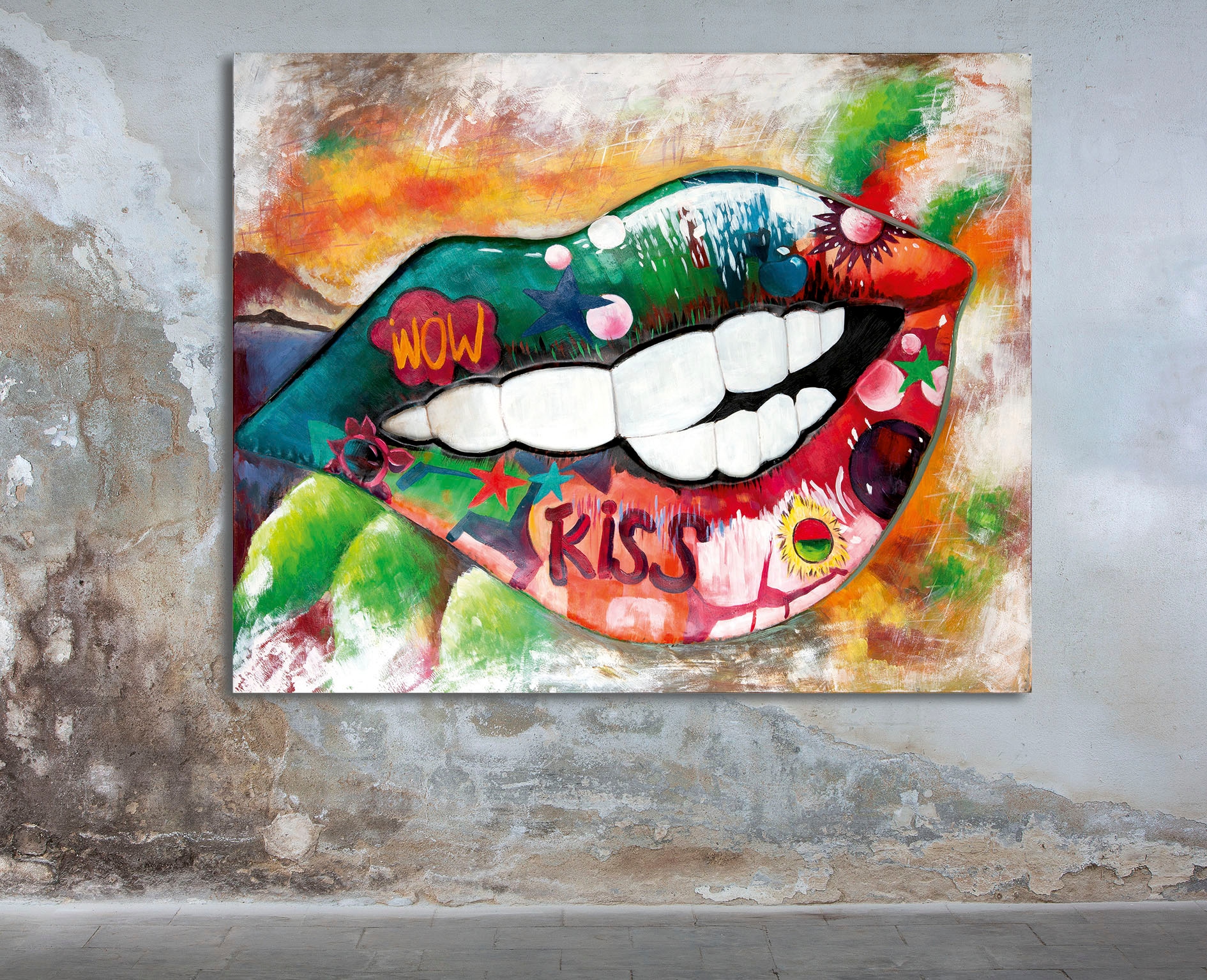 Casablanca by Gilde Metallbild »Bild Street Art«, (1 St.)