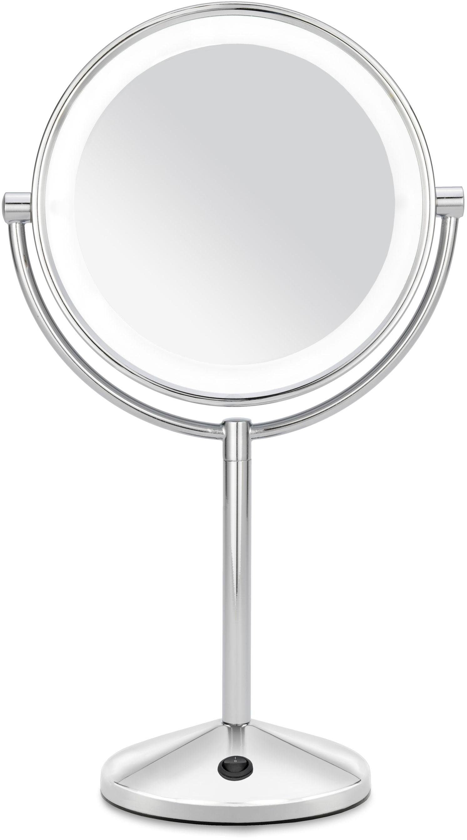 BaByliss LED-Lichtspiegel »9436E Lighted Makeup Mirror«, beleuchteter Kosmetikspiegel mit Batteriebetrieb