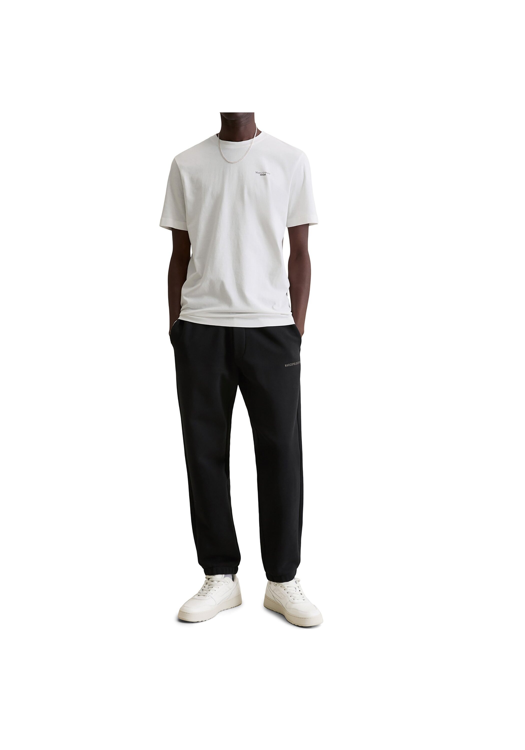 Marc O'Polo DENIM T-Shirt »T-Shirt T-Shirt, SSL, Logo Print, Doubl 2er Pack« 2
