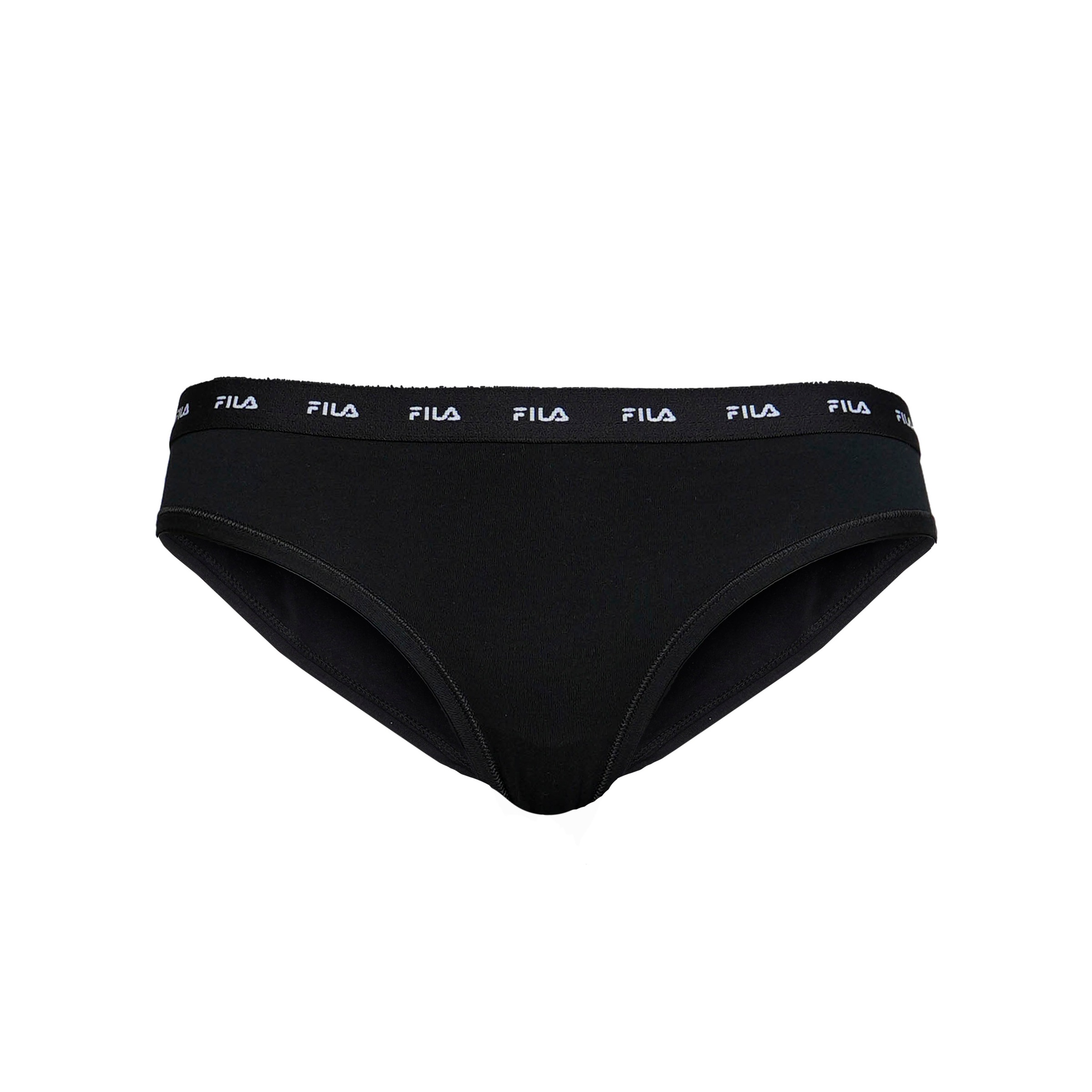 Fila Slip »WOMAN BRIEF«, (3er Pack), 2x uni, 1x gemustert