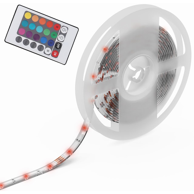 Silikonbeschichtung »Crucis«, selbstklebend LED RGB 5m auf LED-Streifen kaufen mit Band/Stripes Rechnung B.K.Licht