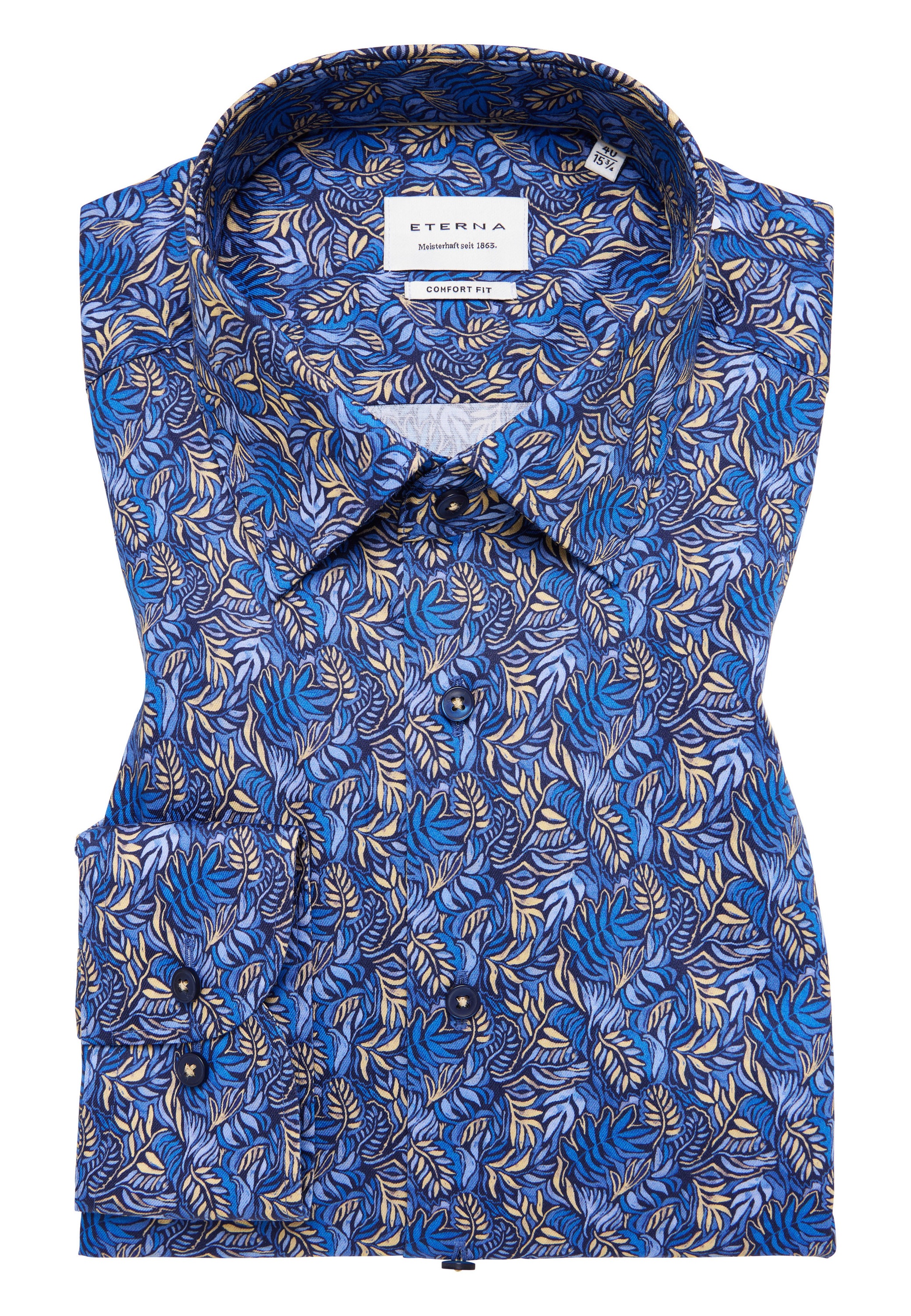 Eterna Langarmhemd »COMFORT FIT«, NON IRON (bügelfrei)