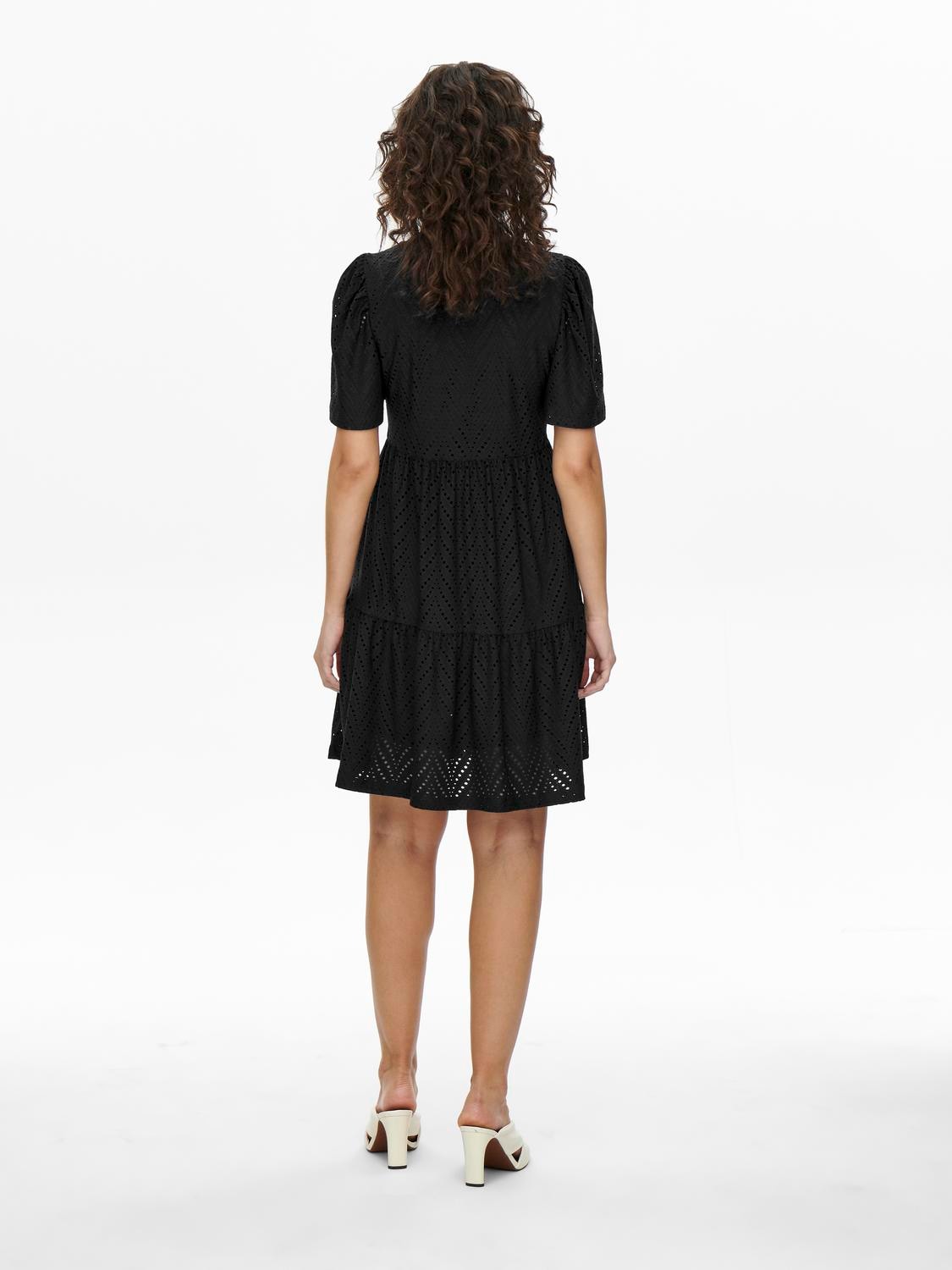 JDY Minikleid »JDYCARLA CATHINKA S/S DRESS JRS NOOS«, Sommerkleid