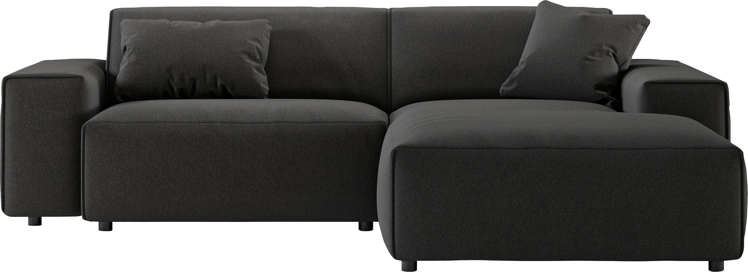 andas Ecksofa »Glimminge L-Form auch in Breitcord, Feincord + Easy care-Bezug,«, Breite 234, Zierkissen