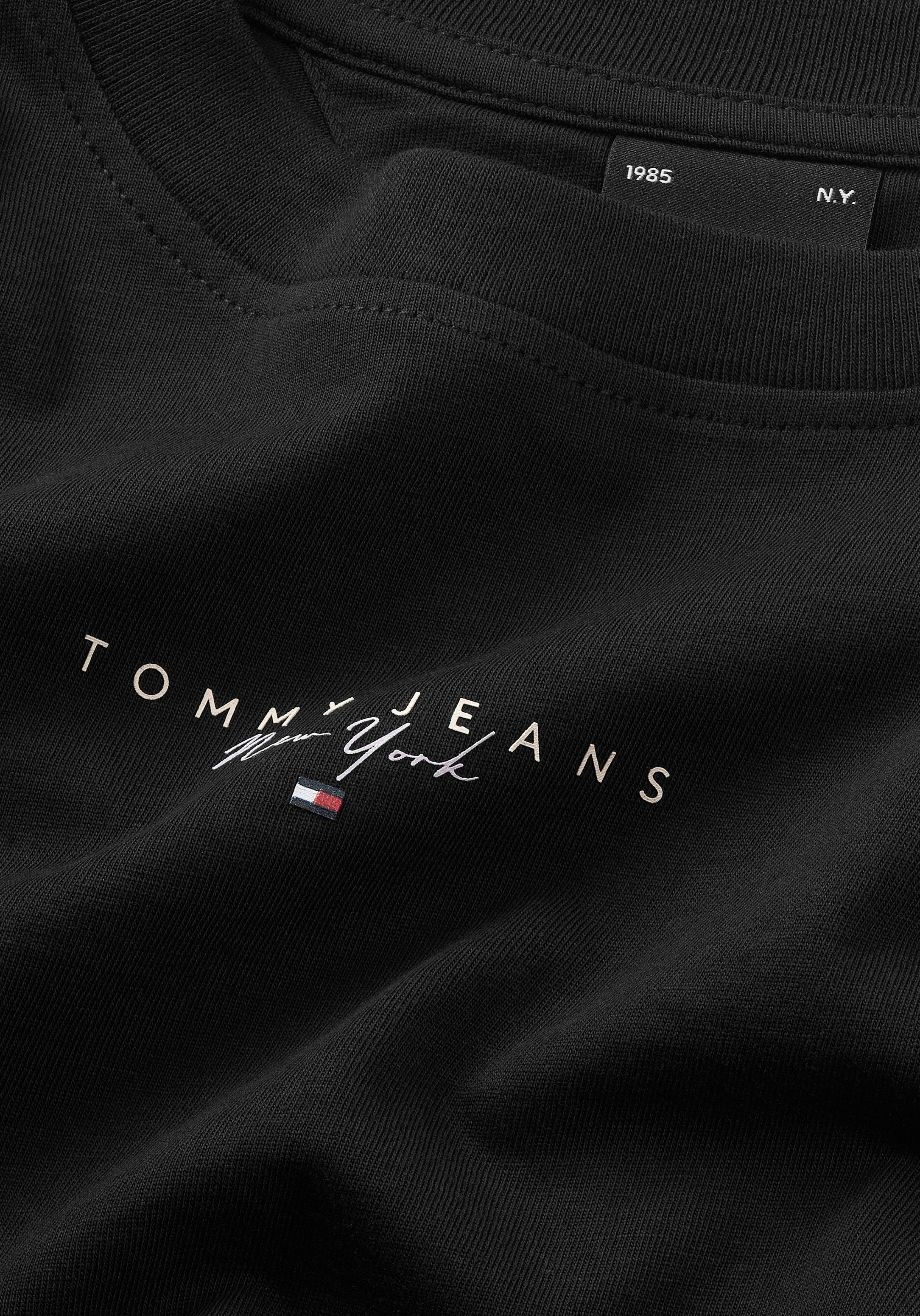 Tommy Jeans Rundhalsshirt »TJW REG ESSENTIAL LOGO + TEE EXT«, mit Tommy Jeans Logo-Schriftzug