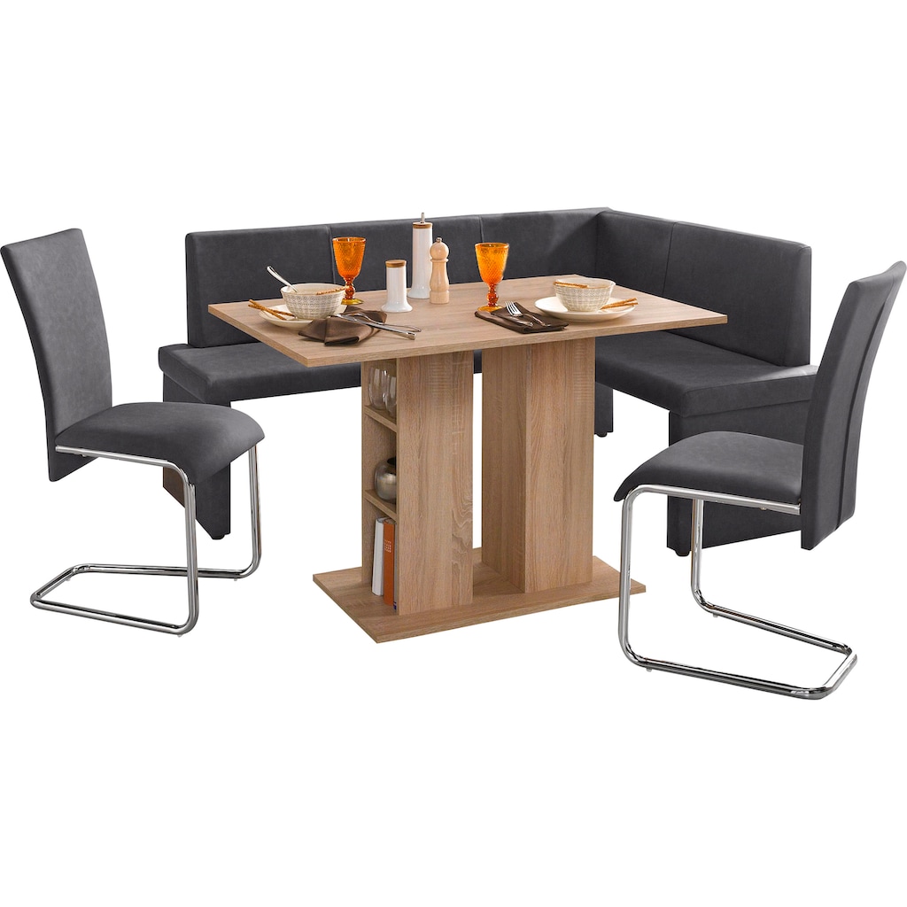 Homexperts Eckbankgruppe, (Set, 4 tlg.)