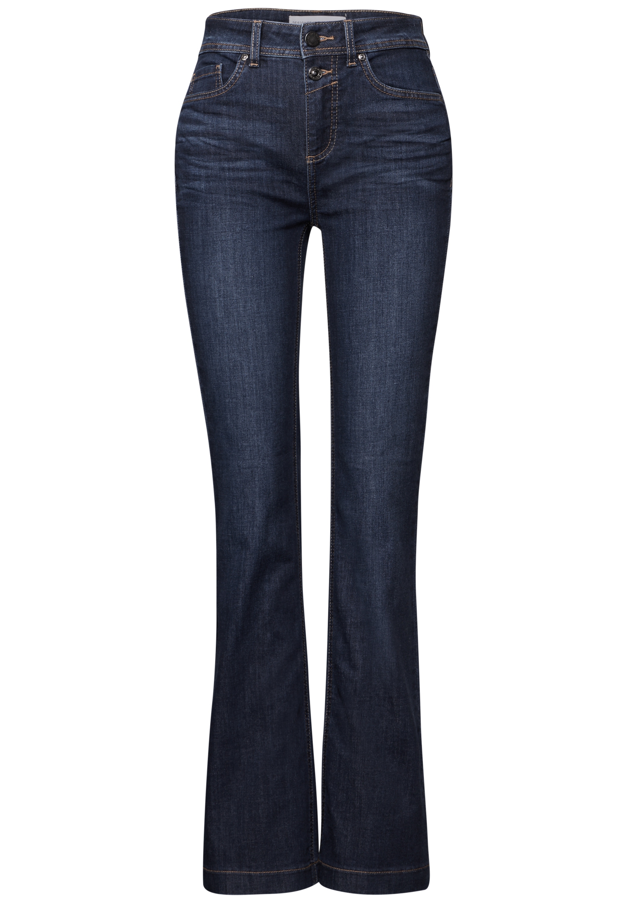 STREET ONE Bootcut-Jeans, im Five-Pocket Style