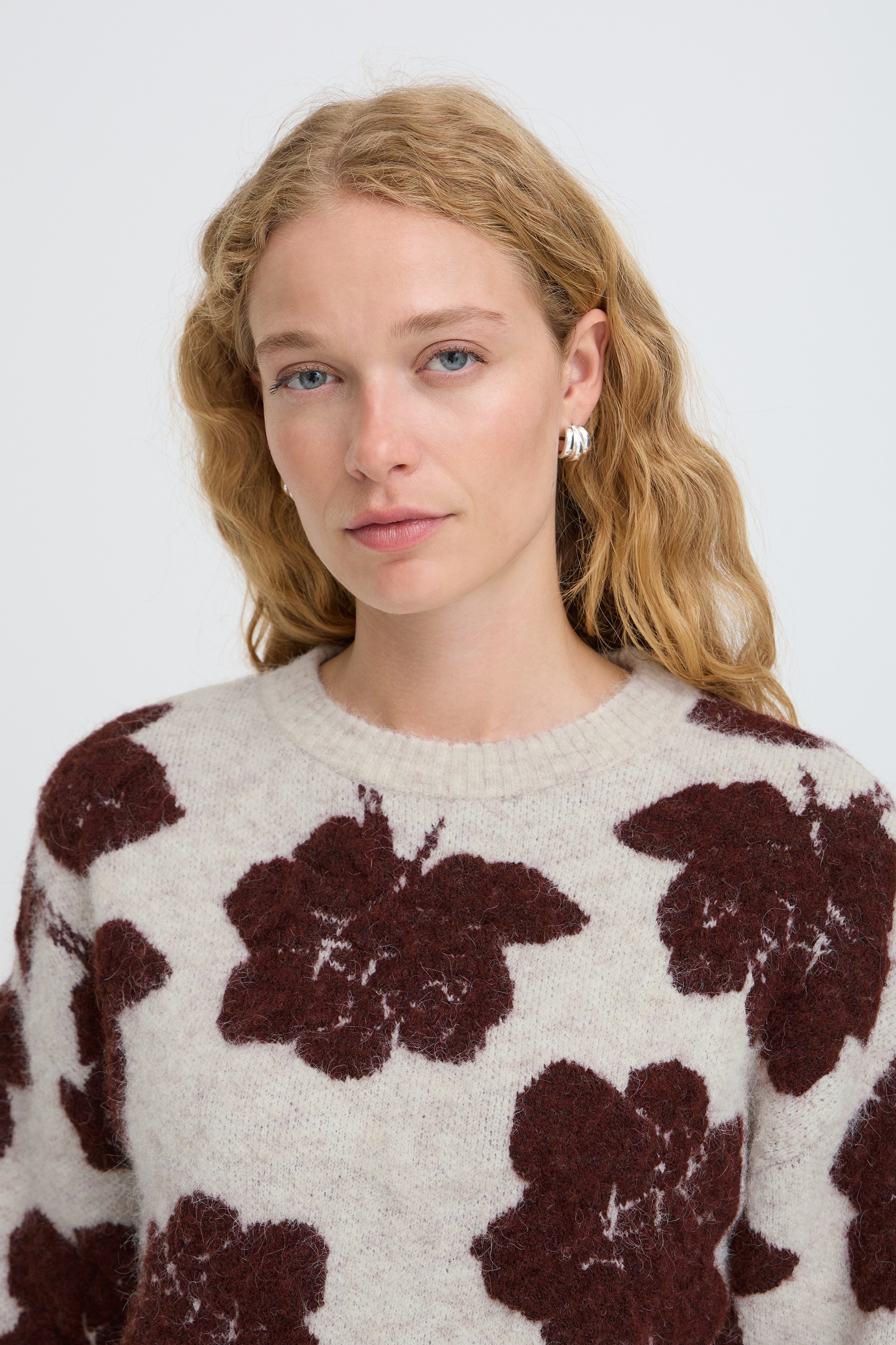 b.young Strickpullover »Damen Strickpullover langarm BYMANDA«