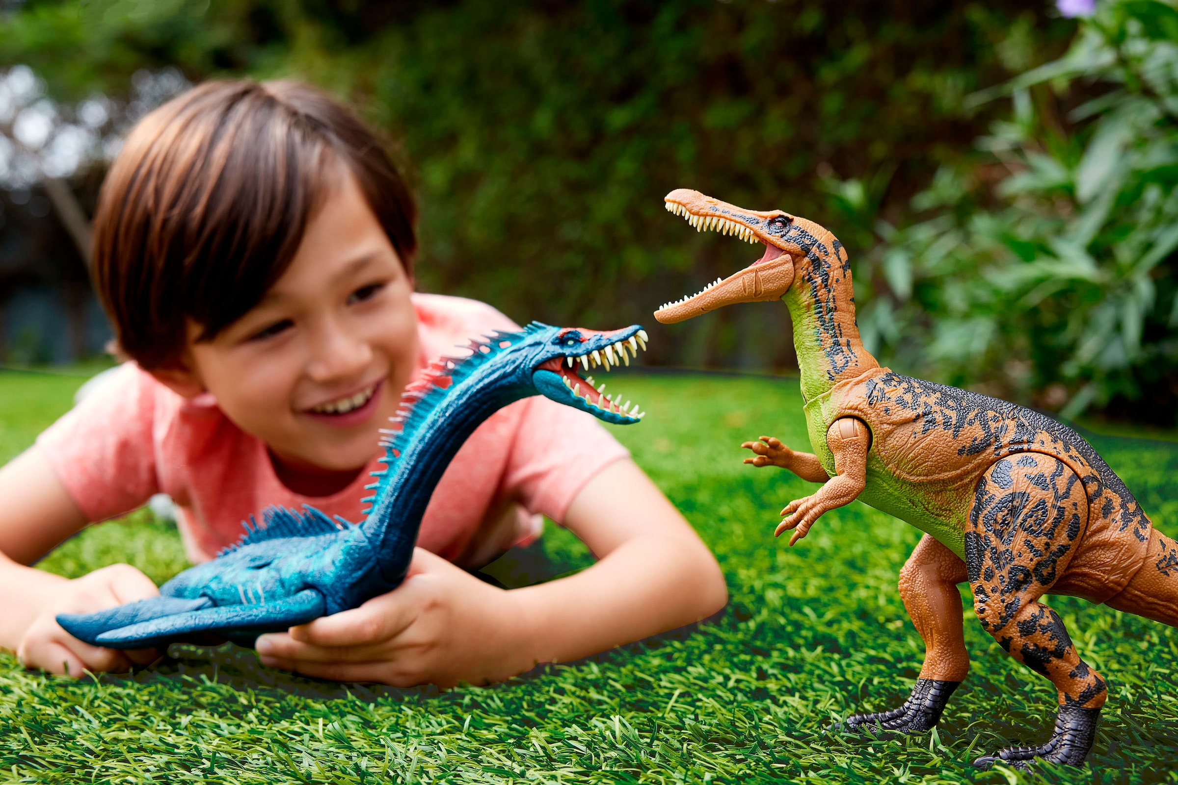 Mattel® Actionfigur »Jurassic World Gigantic Trackers Suchiomimus«, mit Funktion