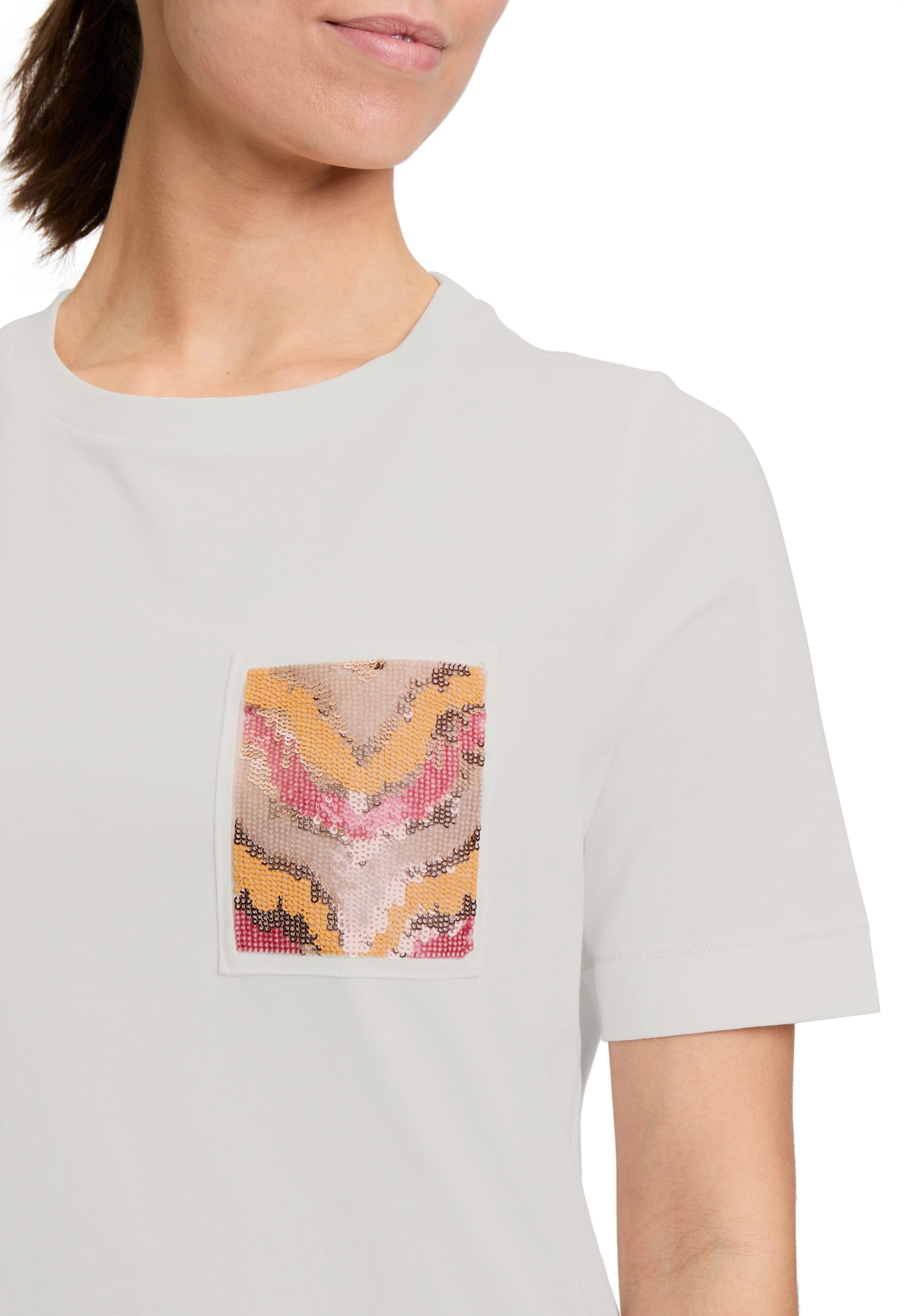 Cartoon Langarmshirt »Halbarm-Shirt mit Rundhalsausschnitt«