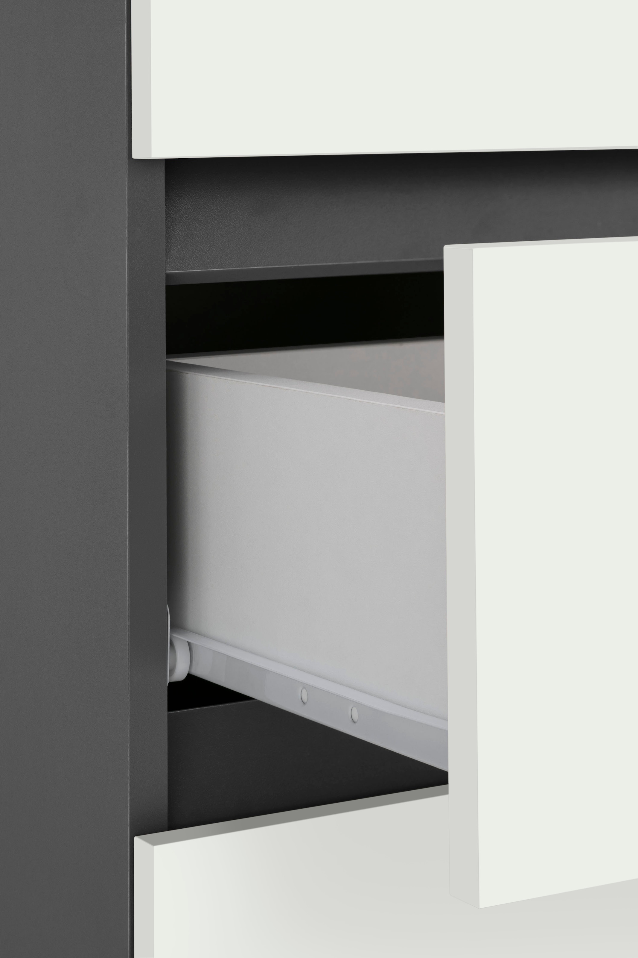 Home affaire Midischrank »Wisla«, Höhe 130 cm, mit Türen & Schubkasten