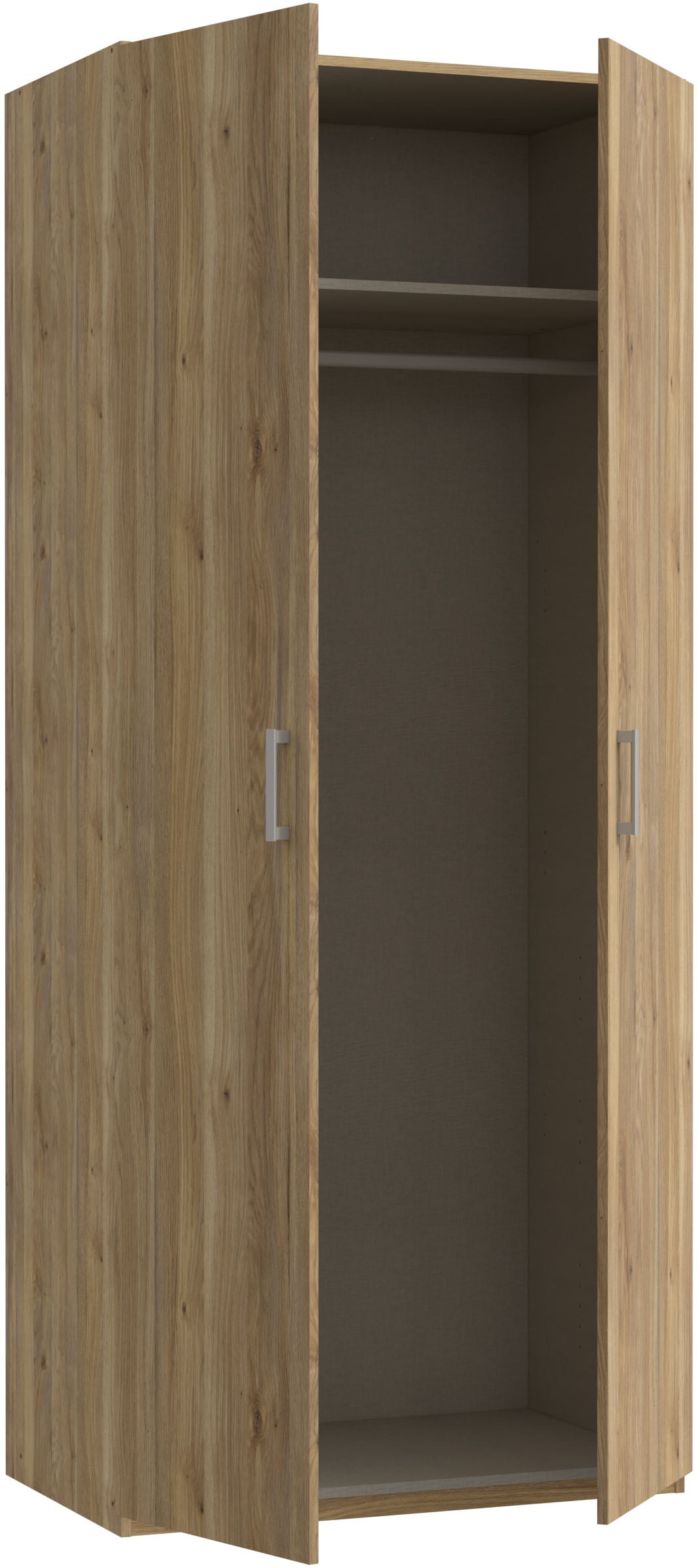 FORTE Kleiderschrank Drehtürenschrank, Stauraum, Zubehör optional bestellbar