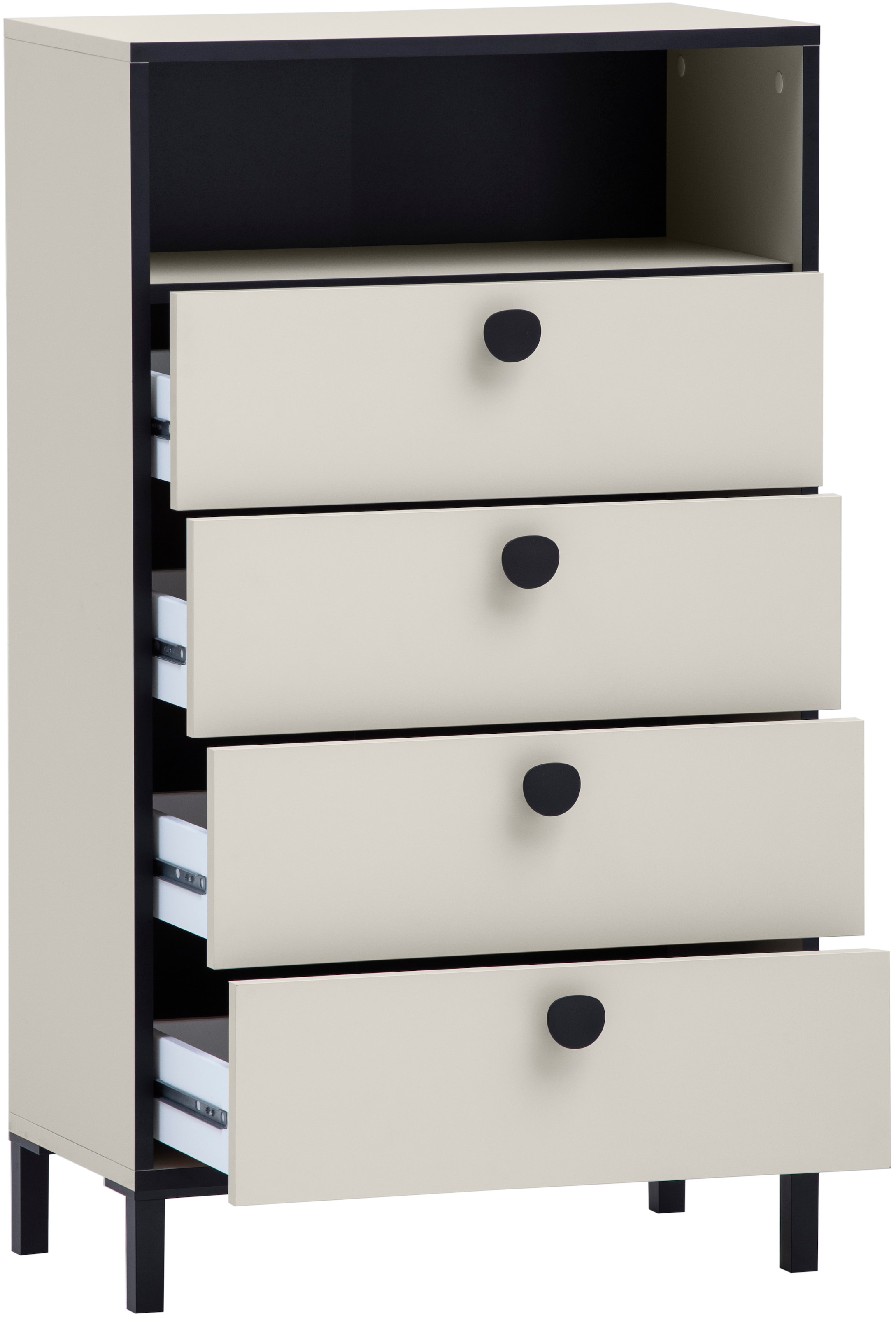 Schildmeyer Midischrank »Edda, Breite 60 cm, Metallgriffe«, Made in Germany