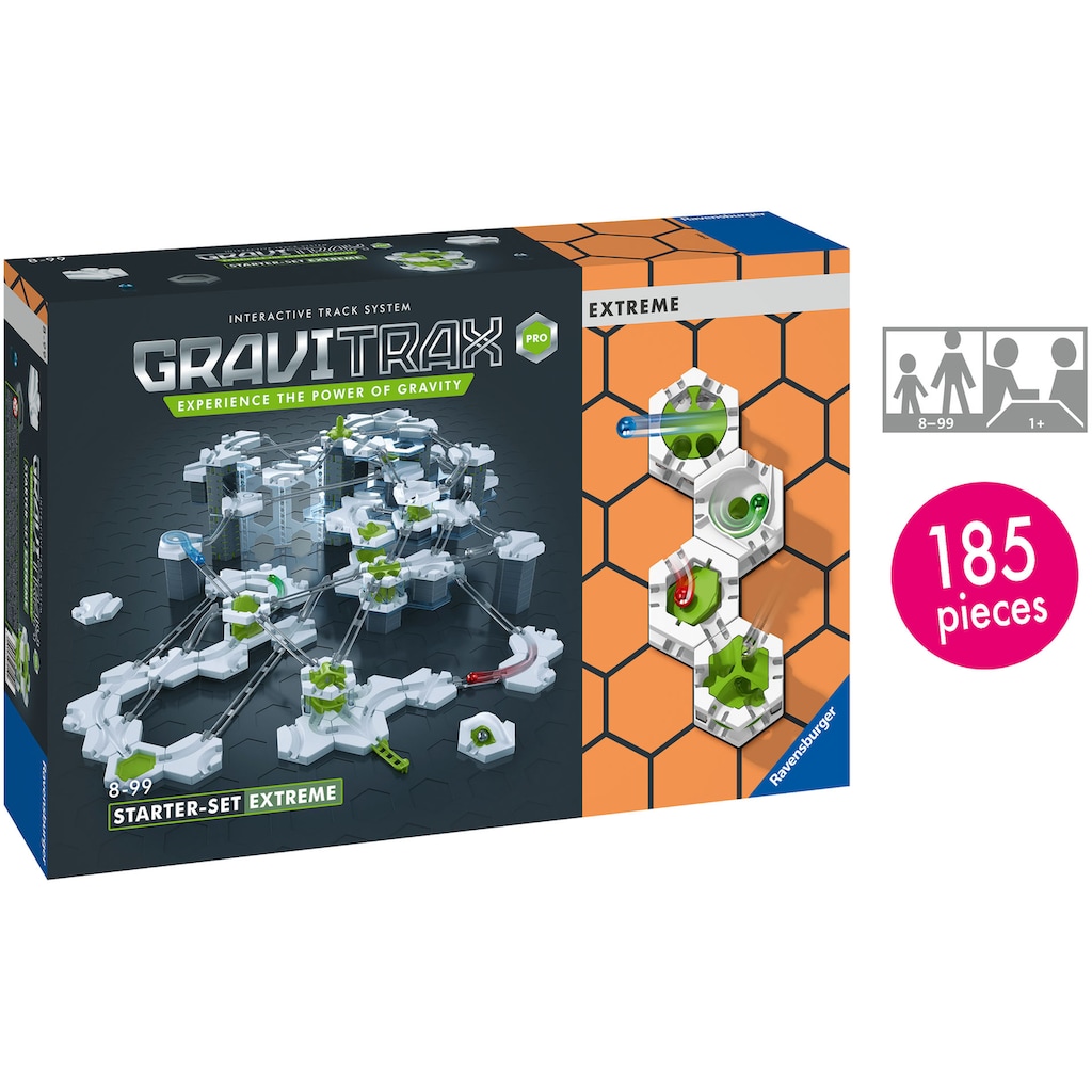 Ravensburger Kugelbahn-Bausatz »GraviTrax PRO Starter-Set Extreme«, Made in Europe; FSC® - schützt Wald - weltweit