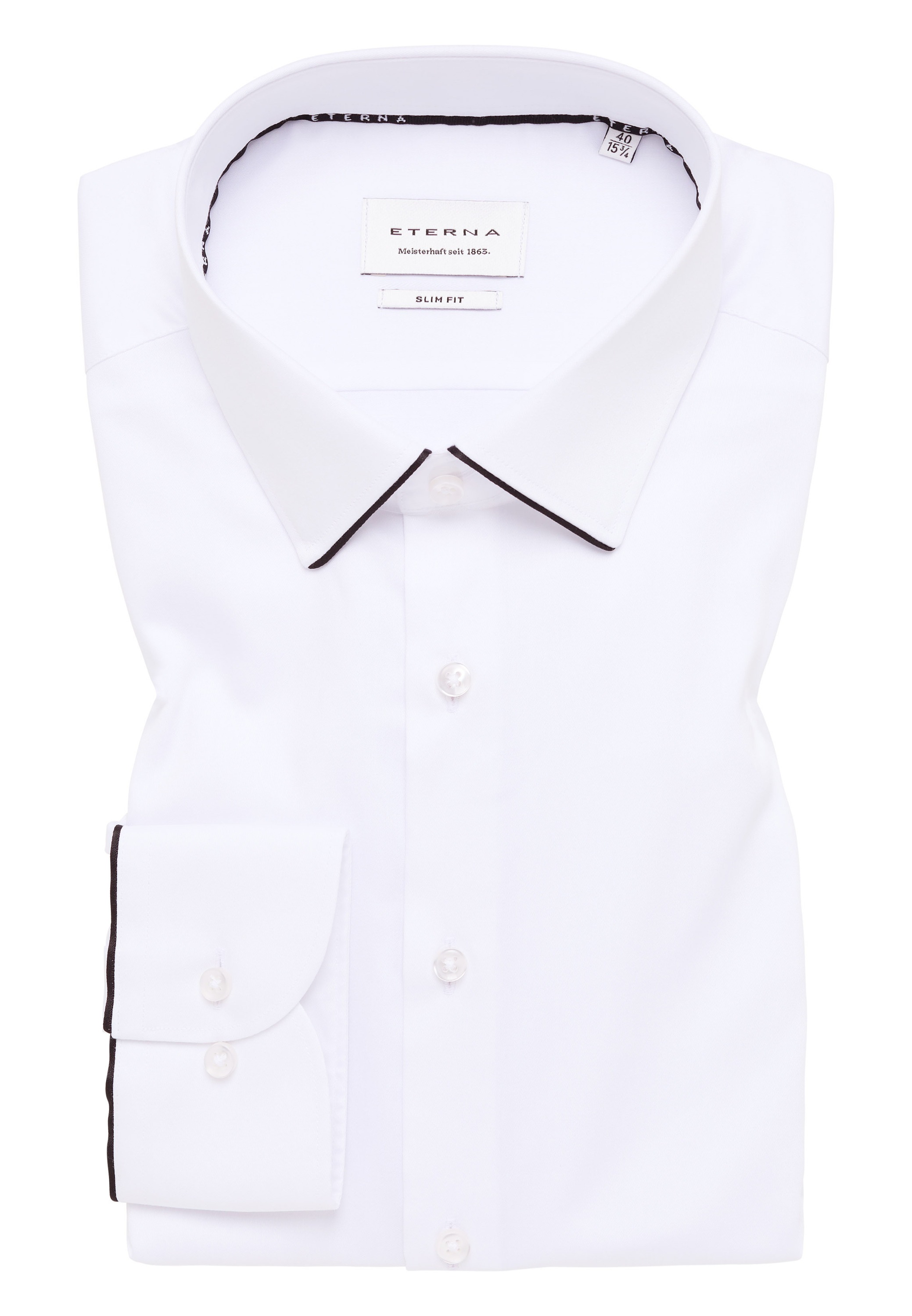 Eterna Langarmhemd »SLIM FIT« NON IRON (bügelfrei)