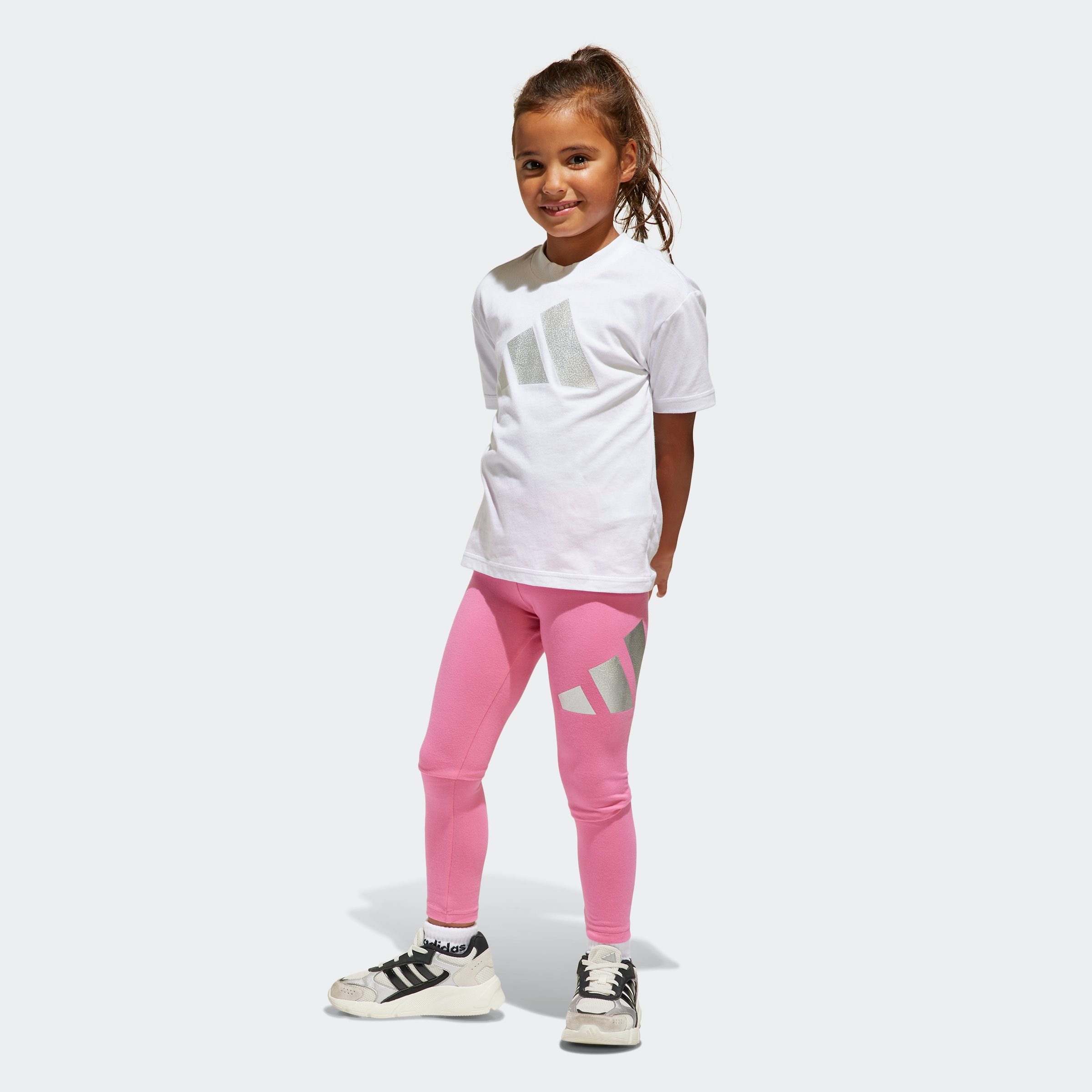 adidas Sportswear Trainingsanzug »LG GLAM SET«, (2 tlg.)