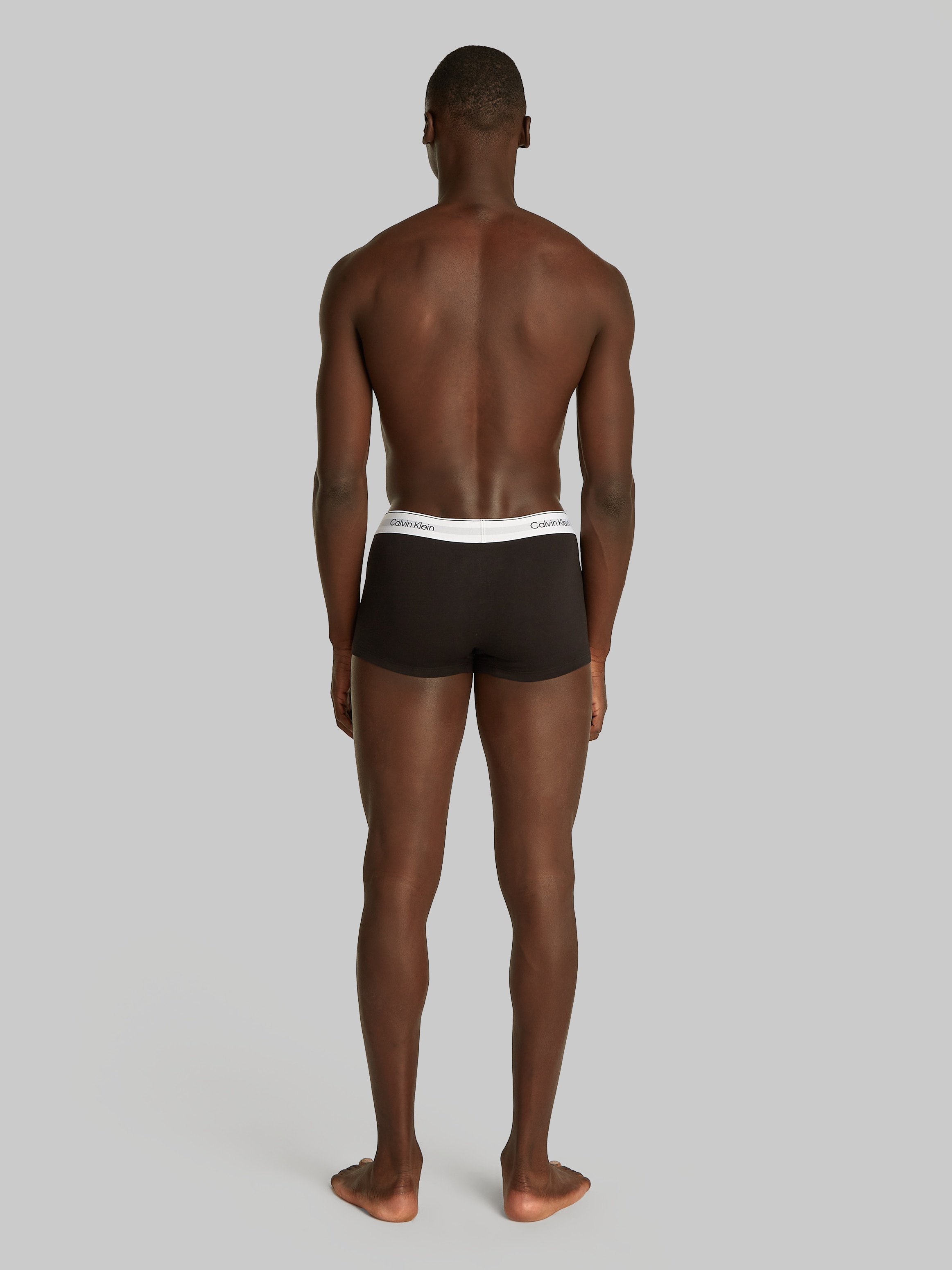 Calvin Klein Underwear Trunk »LOW RISE TRUNK 3PK«, (Packung, 3er-Pack), mit Logo-Elastikbund (3 Stück)