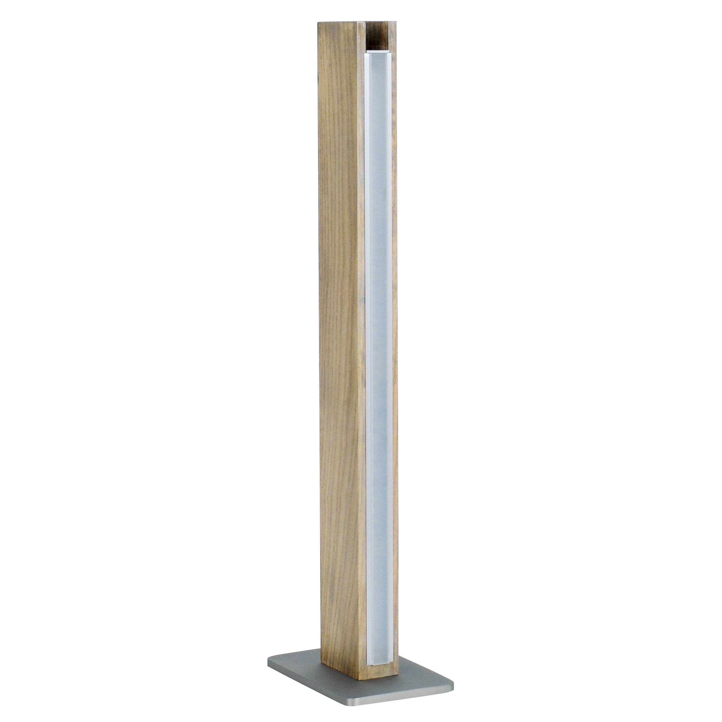 näve LED Tischleuchte »Straight« LED-Modul 1 Stk. Warmweiß dimmbar, Holzkorpus aus Esche, H: 51cm, LED warmweiß, Zuleitung 120cm