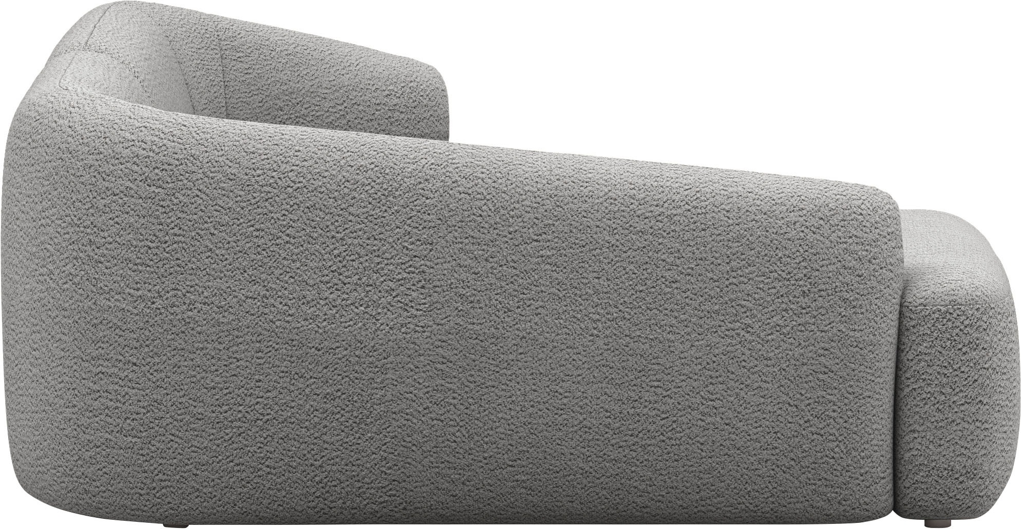 INOSIGN Ecksofa »Nergal, Einzelsofa oder L-Form«, Modernes Design, schlichte Optik, stilvoller Blickfang im Wohnzimmer