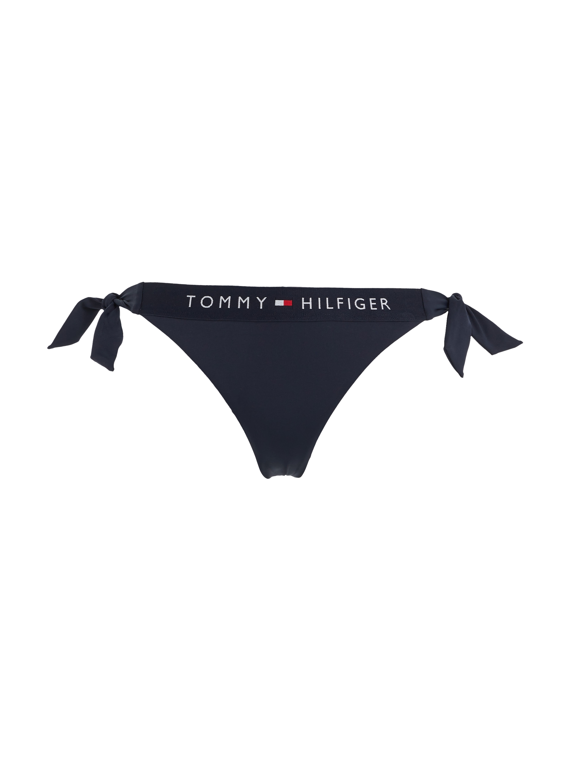 Tommy Hilfiger Swimwear Bikini-Hose »TH SIDE TIE CHEEKY BIKINI«, mit seitlichen Knotendetails