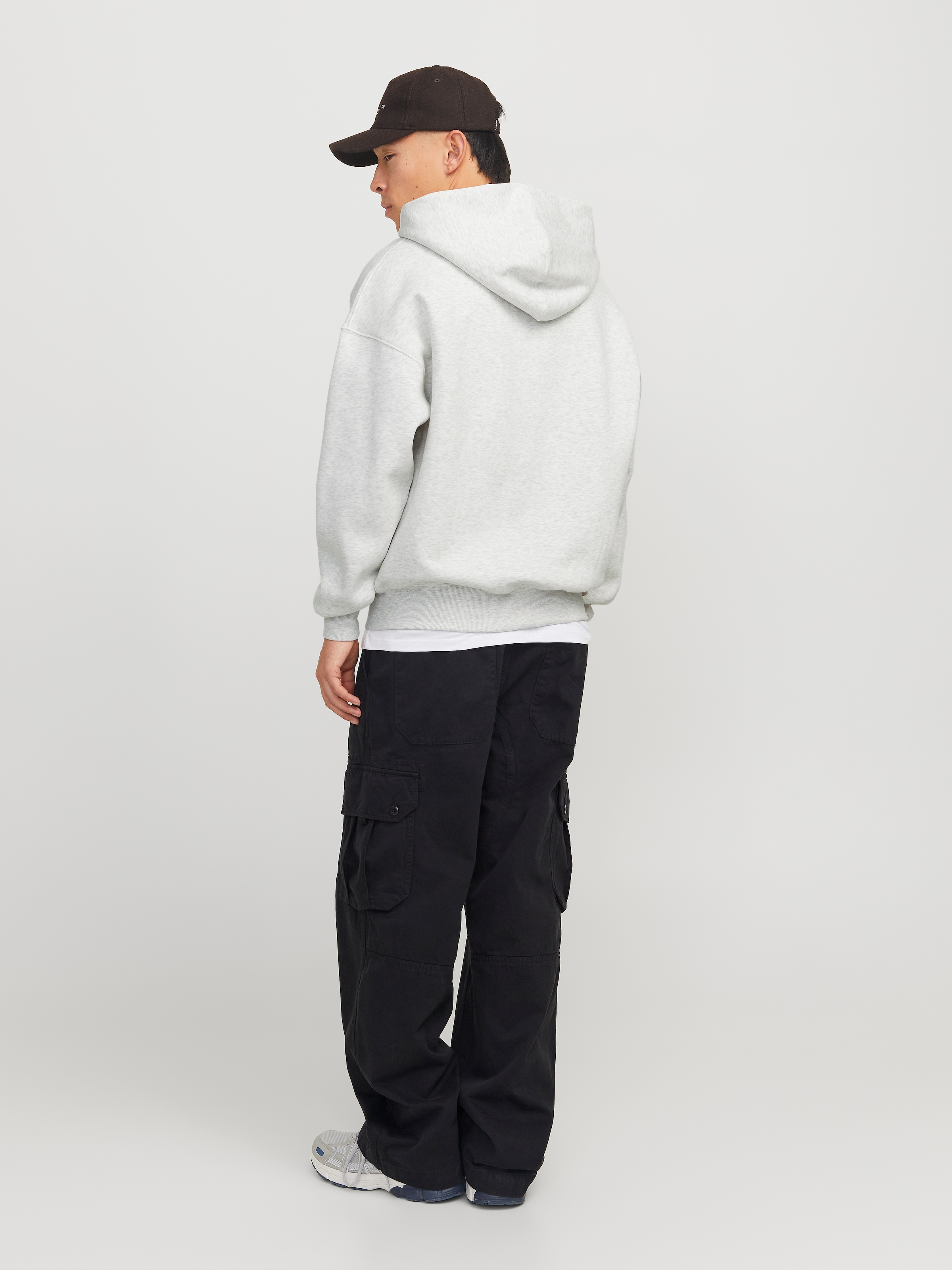 Jack & Jones Kapuzensweatjacke »JJEURBAN EDGE SWEAT ZIP HOOD NOOS«, mit Rippbündchen