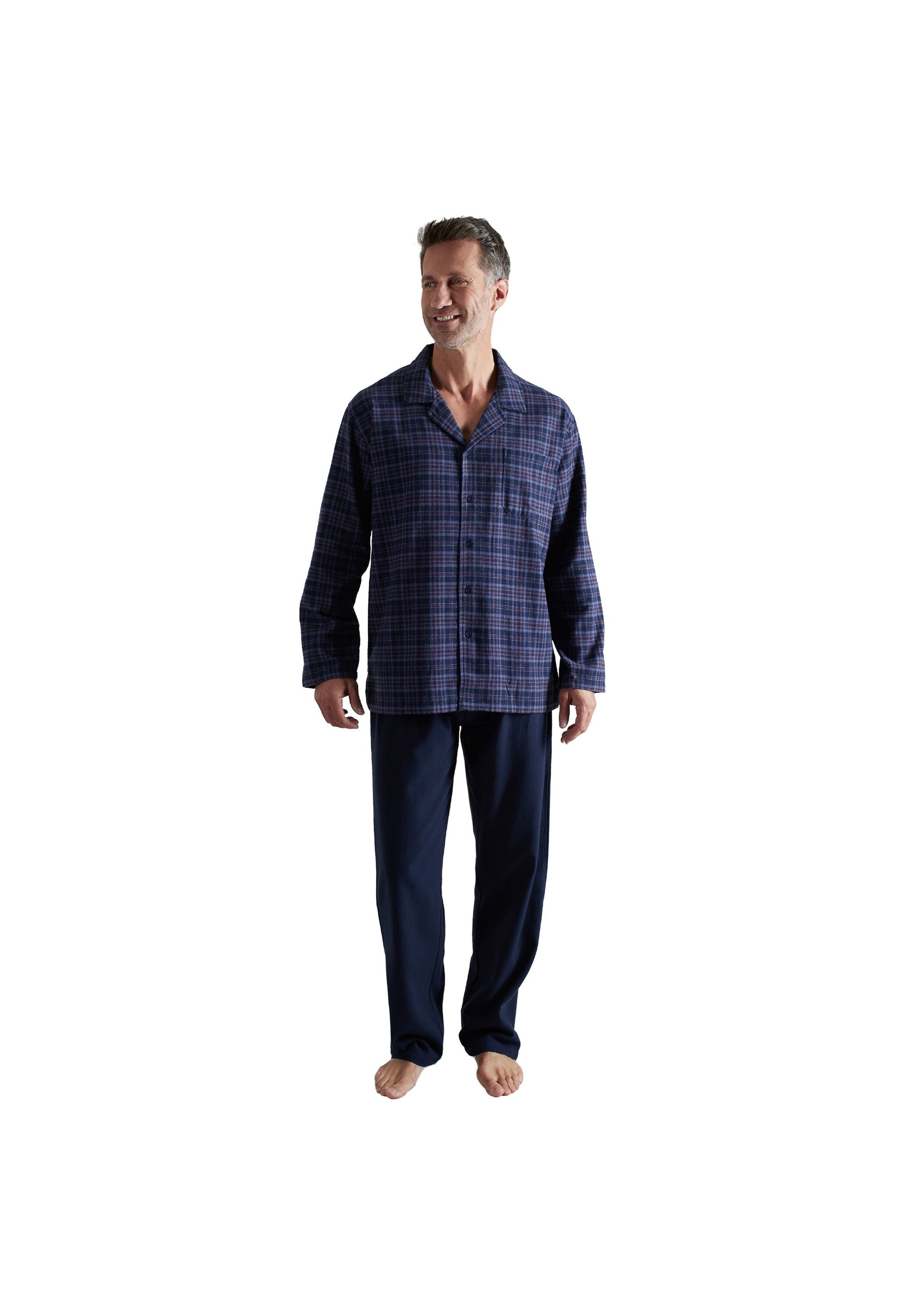 GÖTZBURG Schlafanzug »Pyjama Pyjama Set Flanell Valencia«