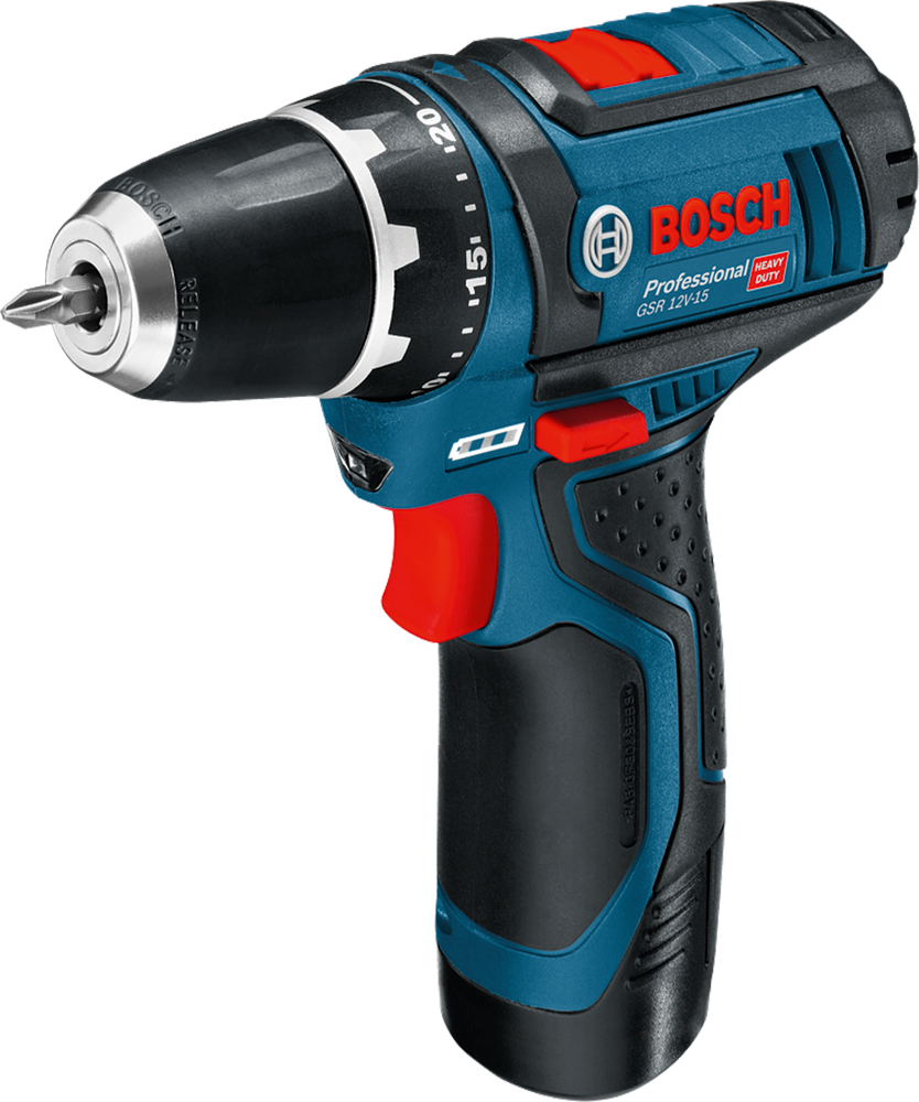 Bosch Professional Elektrowerkzeug-Set »12V Profi-Set«, 2x 2 Ah Akkus und Ladegerät, mit 2 12V-Werkzeugen