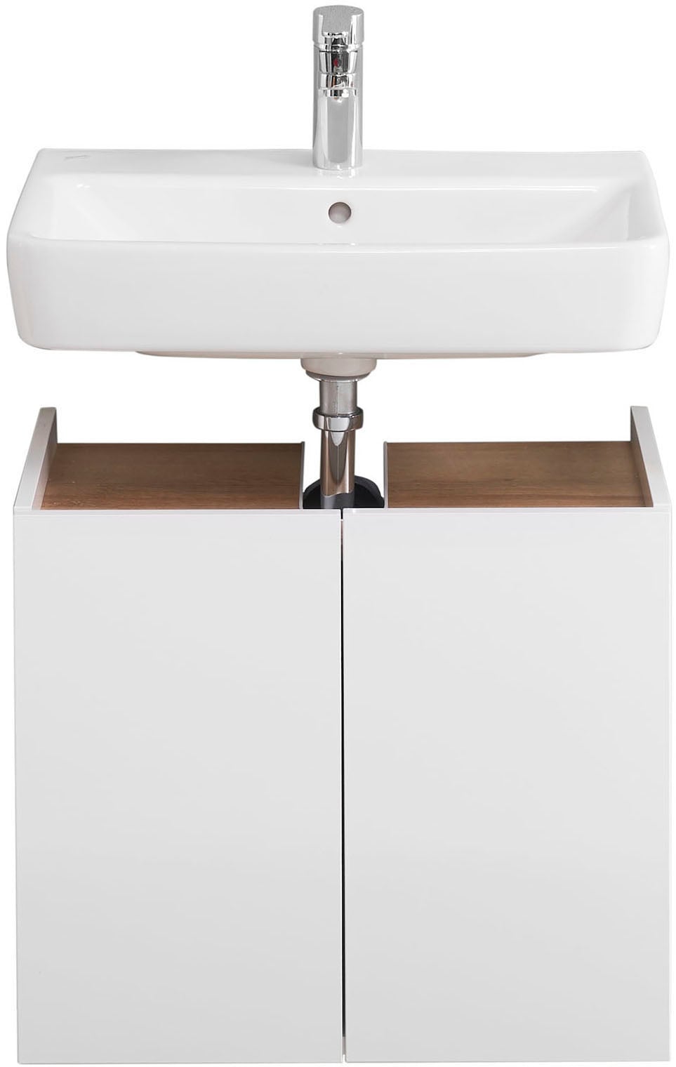 Saphir Badmöbel-Set »Quickset 947 4-teilig, Waschbeckenunterschrank mit Spiegel« 5 Stk. tlg.