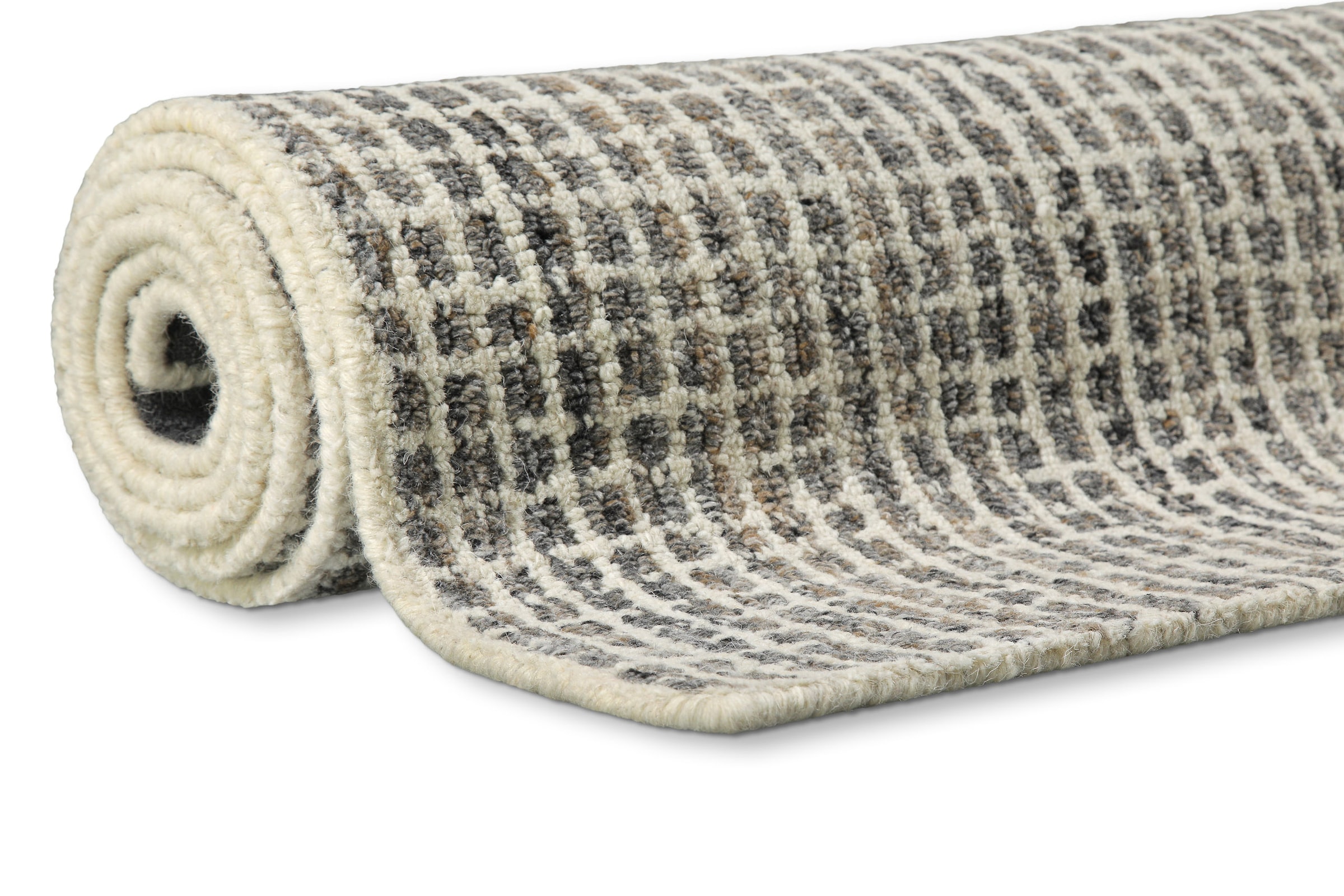 Wecon home Teppich »Hamptons FOURTEEN«, rechteckig, 10 mm Höhe, Läufer, Fasermix, Kurzflor, Wohnzimmer, Schlafzimmer, elegant, Karo