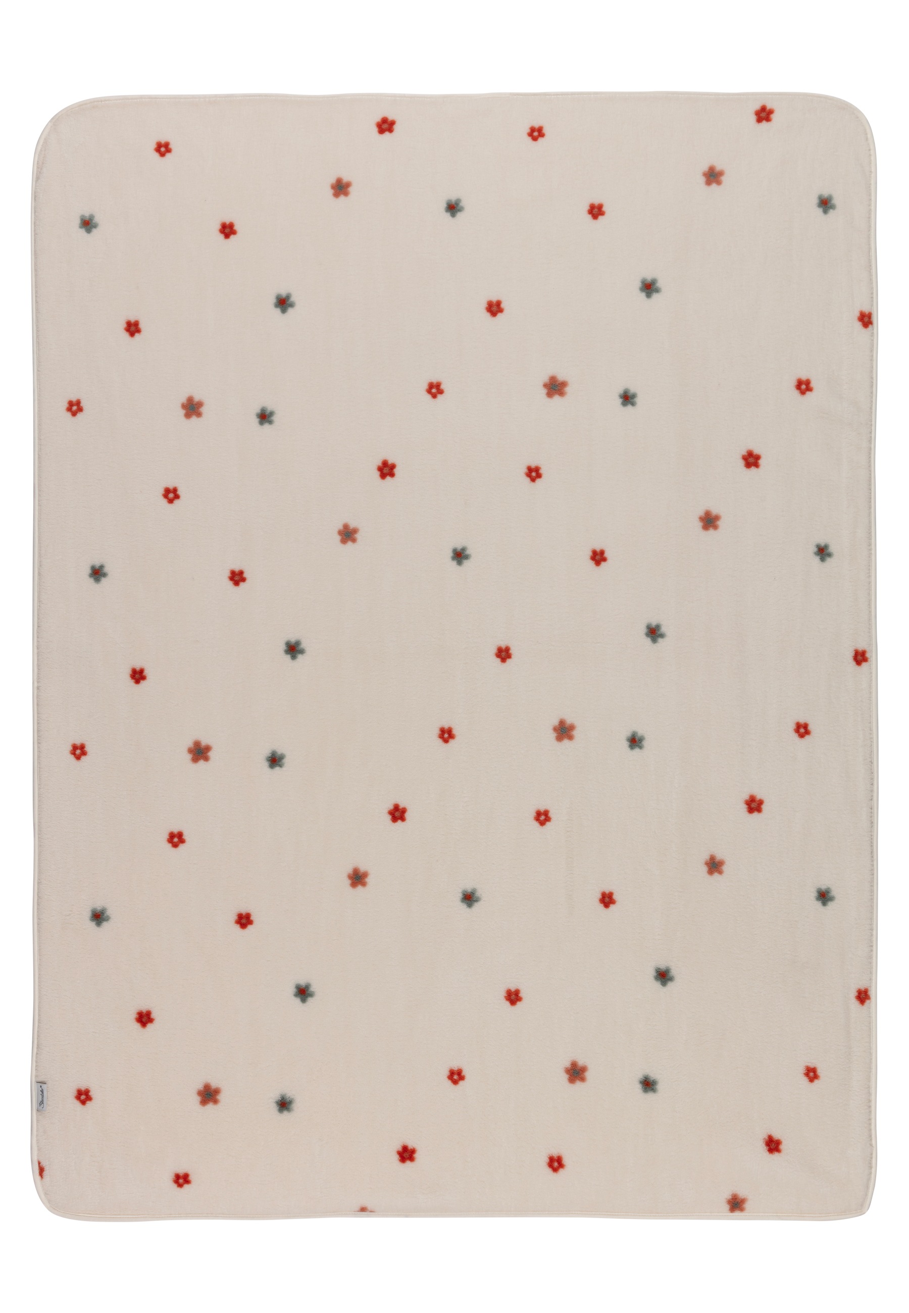 Sterntaler® Babydecke »Babydecke Plüsch BAUERNHOF Blumen«
