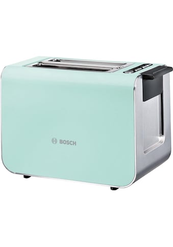 BOSCH Toaster »Styline TAT8612«, 2 kurze Schlitze, für 2 Scheiben, 860 W, mint... kaufen
