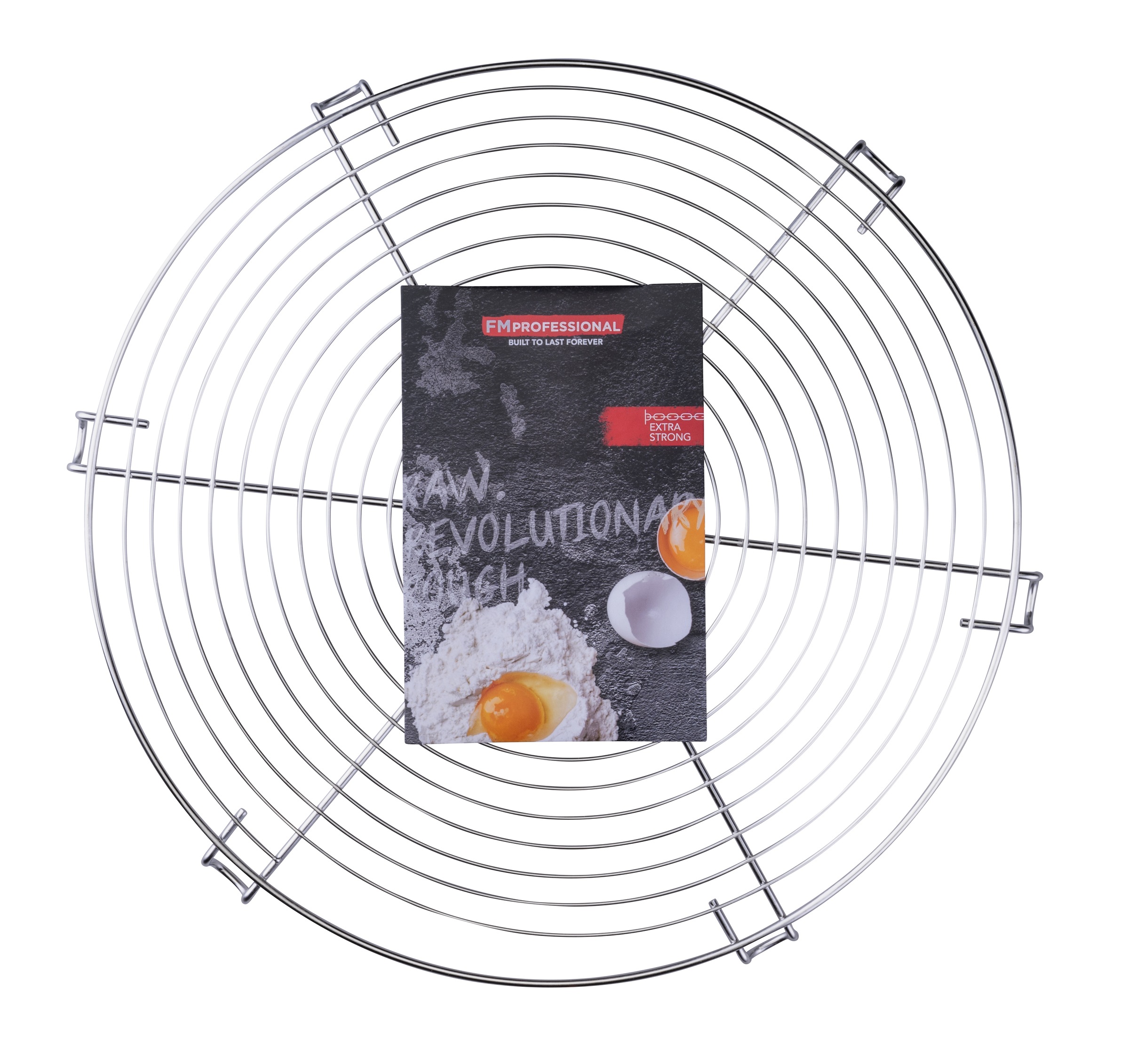 FMprofessional Küchenrost »Torten- und Kuchenrost, Ø36 cm Edelstahl, Rostfrei« Ideal zum Abkühlen und Dekorieren von Backwaren, Spülmaschinengeeignet