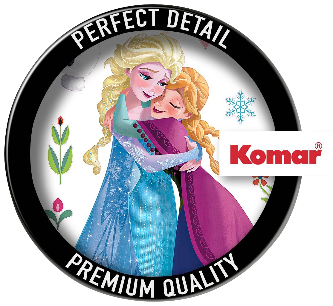 Komar Vliestapete »Selbstklebende Vlies  - Frozen Nordic Summer XXL - Größe 127 x 200 cm«, bedruckt, Kinderzimmer