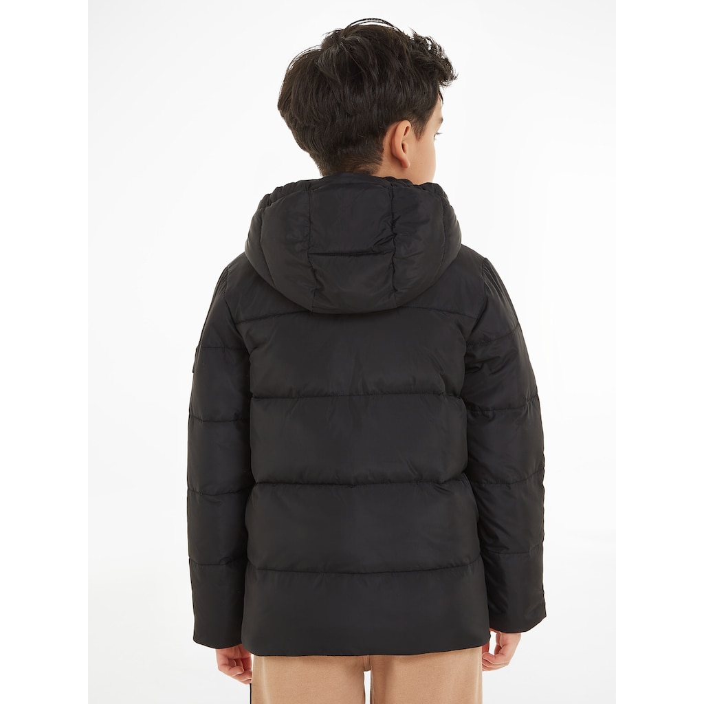 Calvin Klein Jeans Winterjacke »ESSENTIAL PUFFER JACKET«, mit Kapuze