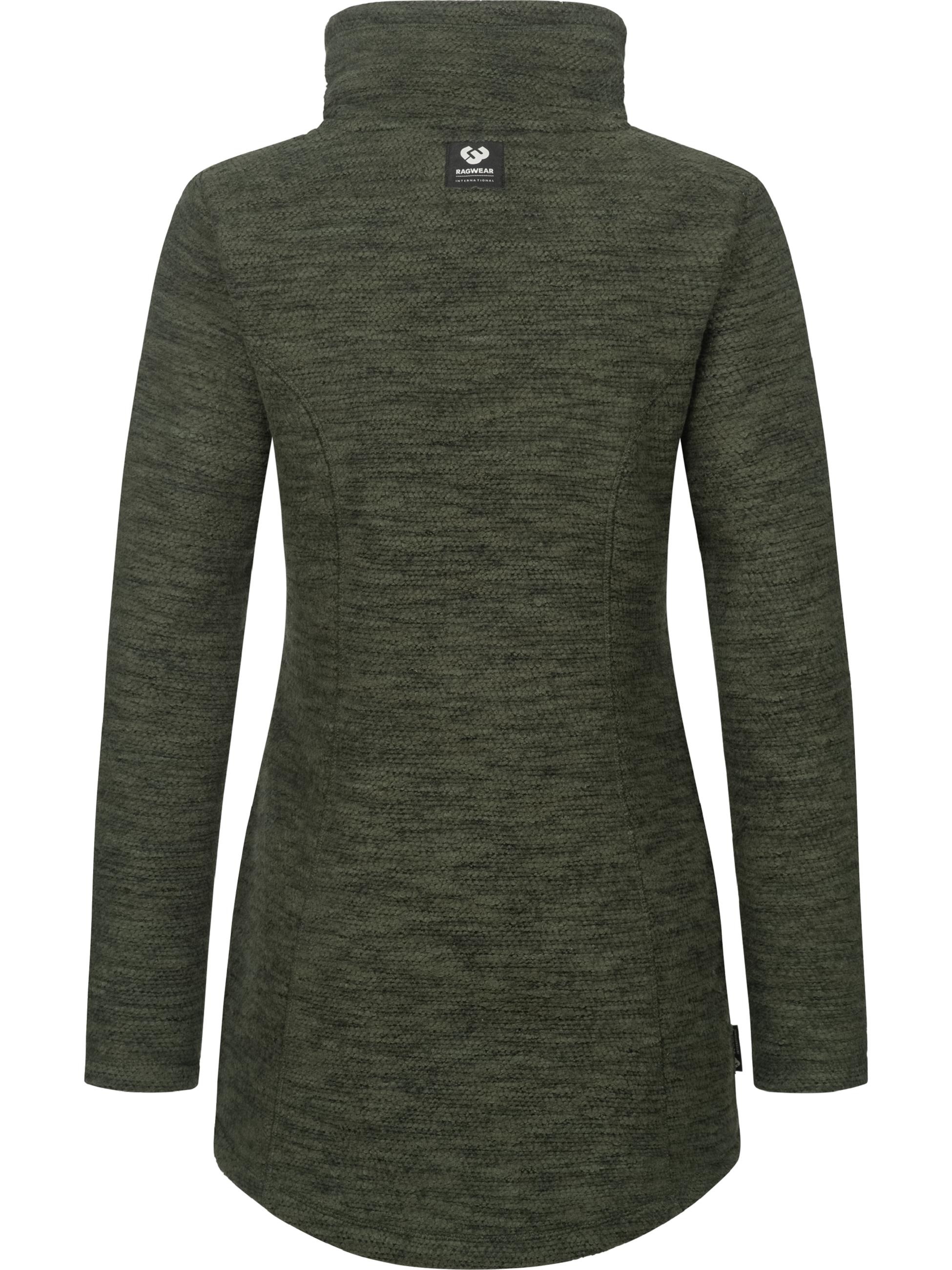 Ragwear Kapuzensweatjacke »Strickjacke Miram Melange«