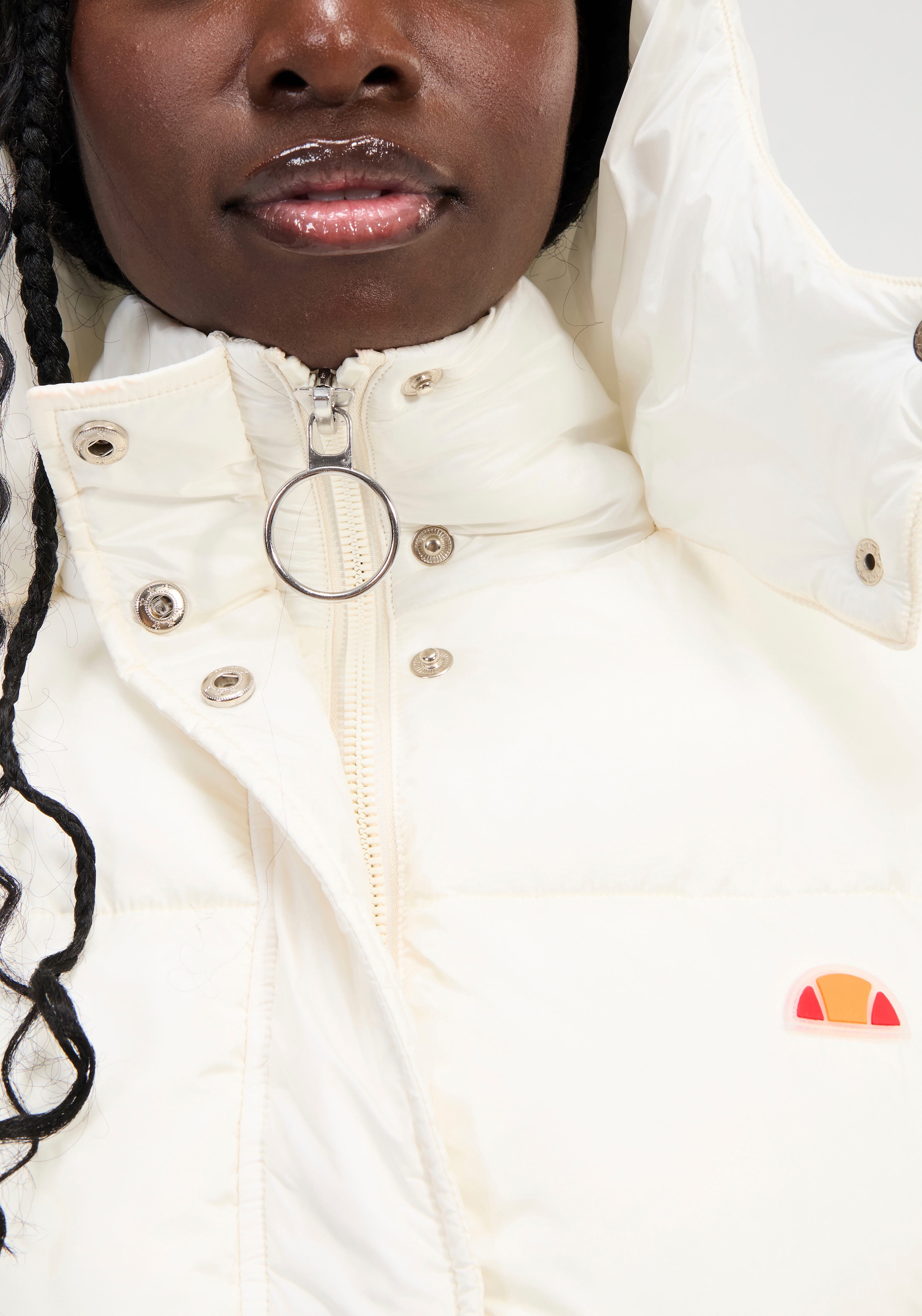 Ellesse Steppjacke »SCHWIMMBAD PADDED JACKET«, mit Kapuze