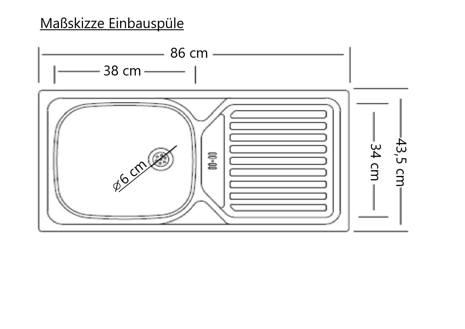 KOCHSTATION Küchenzeile »KS-Wien«, Breite 350 cm, wahlweise mit E-Geräten