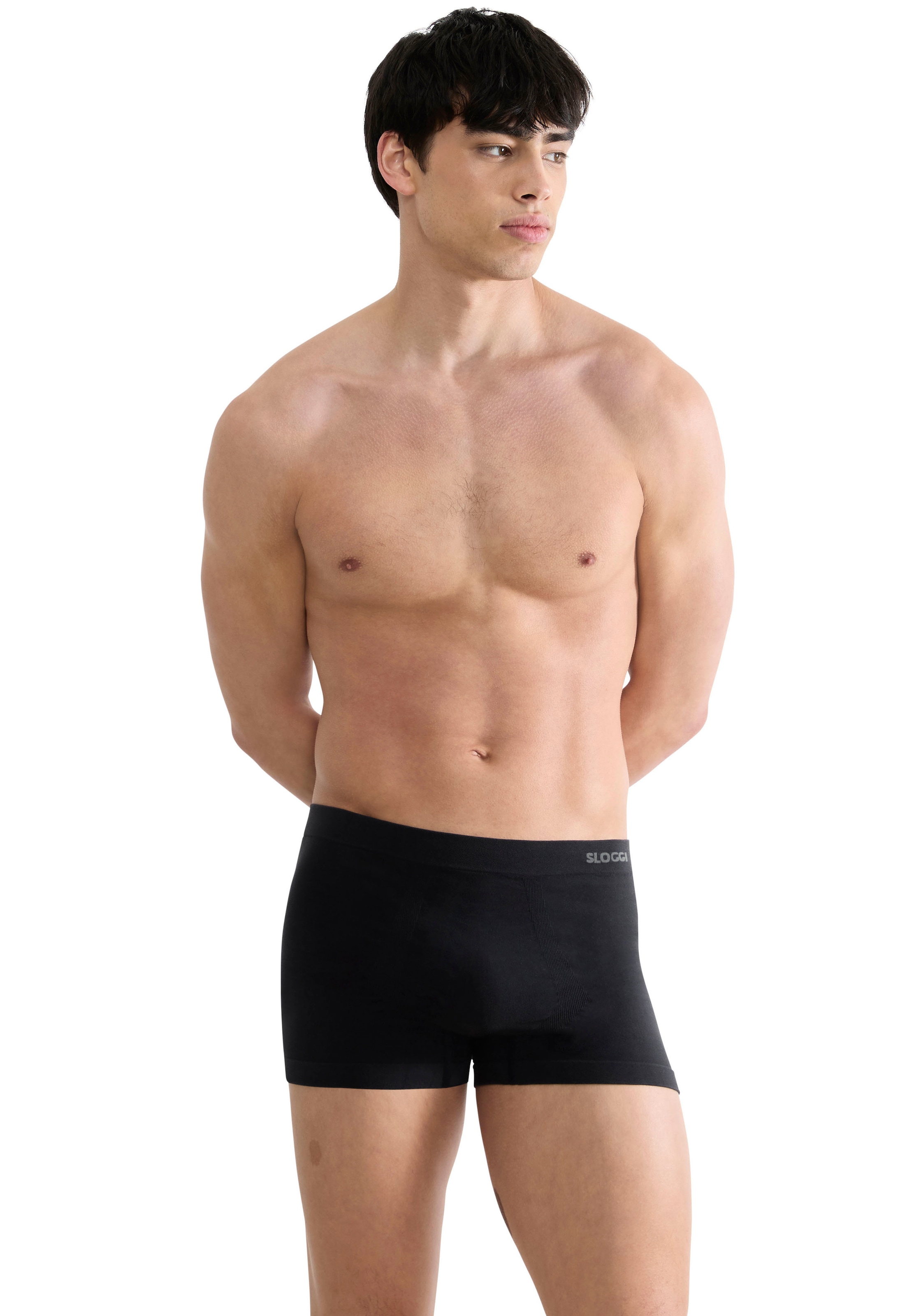 sloggi Hipster »Men GO Smooth« Packung, 2er Pack, 2 Stk. nahtlos, atmungsaktiv, Baumwoll-Mix, elastischer Bund