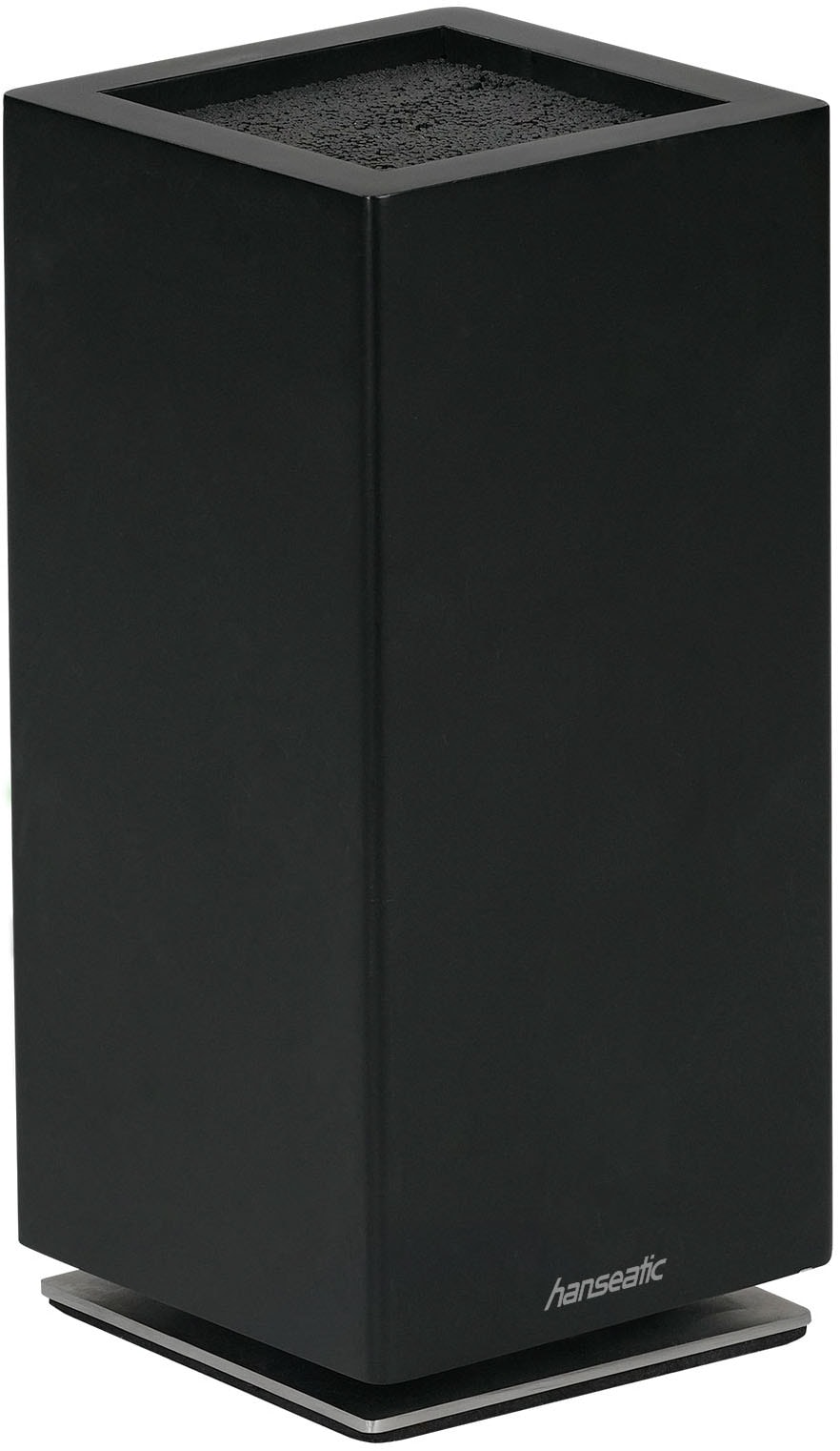 Hanseatic Magnet-Messerblock »hanseatic PREMIUM, aus Holz, Messerblock Set, 6-tlg.« 6 tlg. elegantes Design, herausnehmbarer Borsteneinsatz, 360-Grad-drehbar